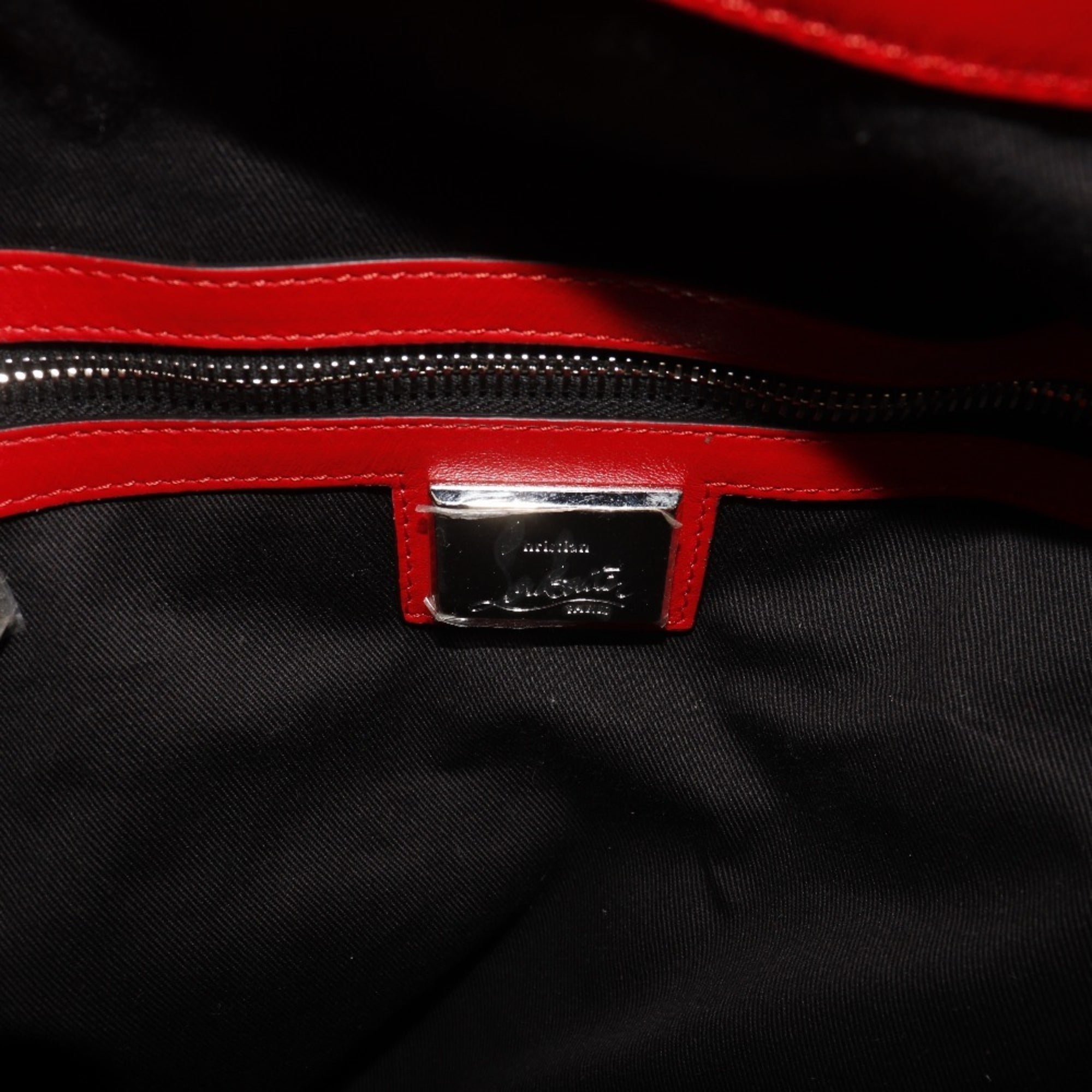 Christian Louboutin Multi-Color Nylon Leather Backpack (Pre-Owned)