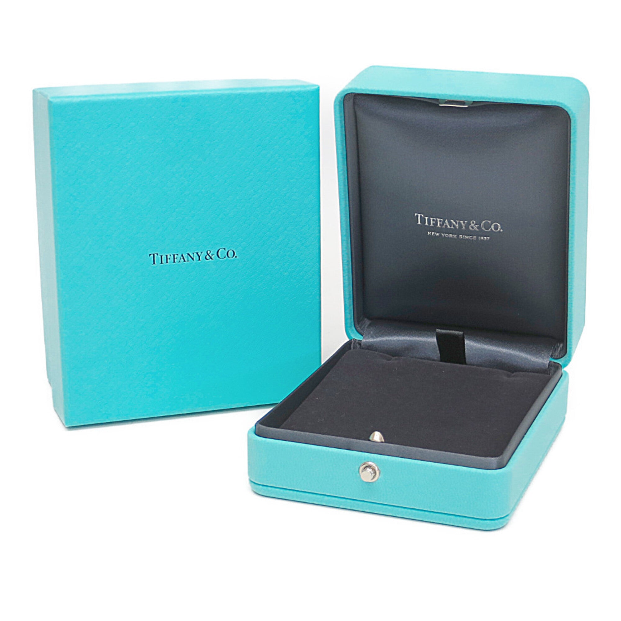 Tiffany & Co. Elsa Peretti Open Heart Pendant Necklace 18K Rose Gold Gold Pink_Gold Necklace Jewelry (Pre-Owned)