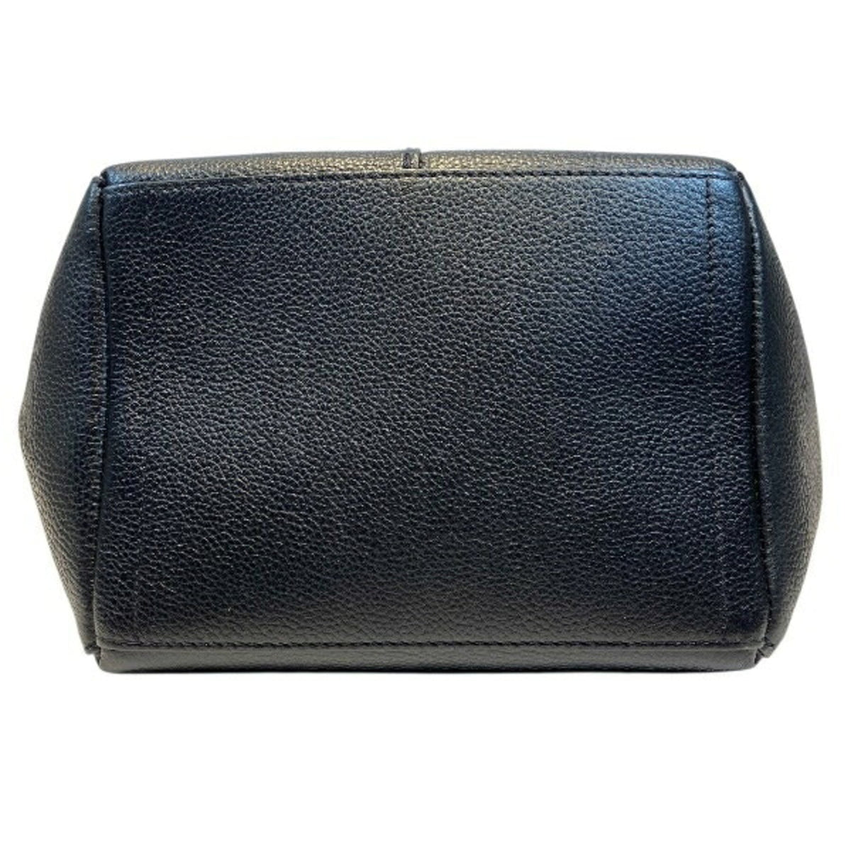 Tory Burch Black Leather Handbag Shoulder Bag (Pre-Owned)