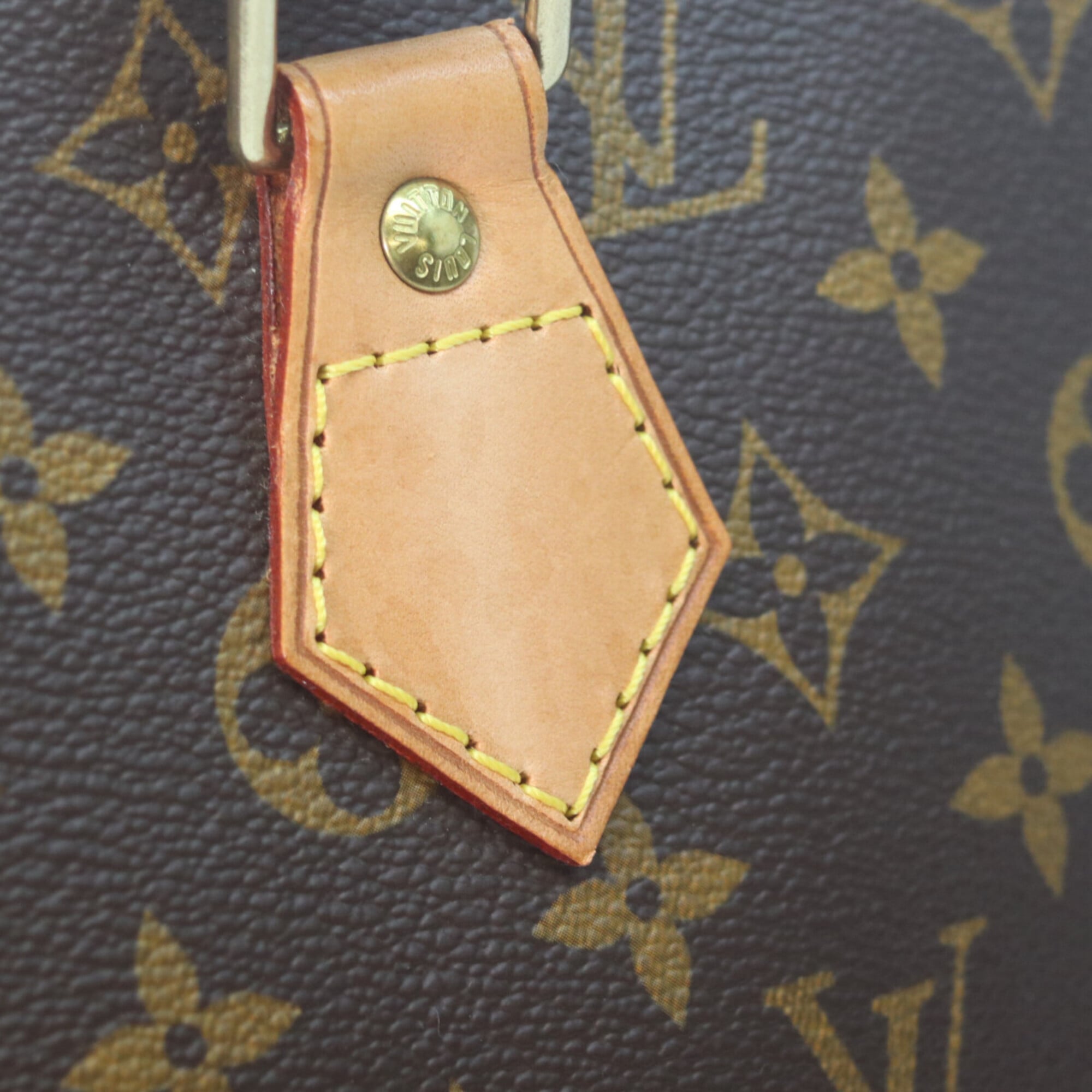 Louis Vuitton Beige Monogram Handbag (Pre-Owned)