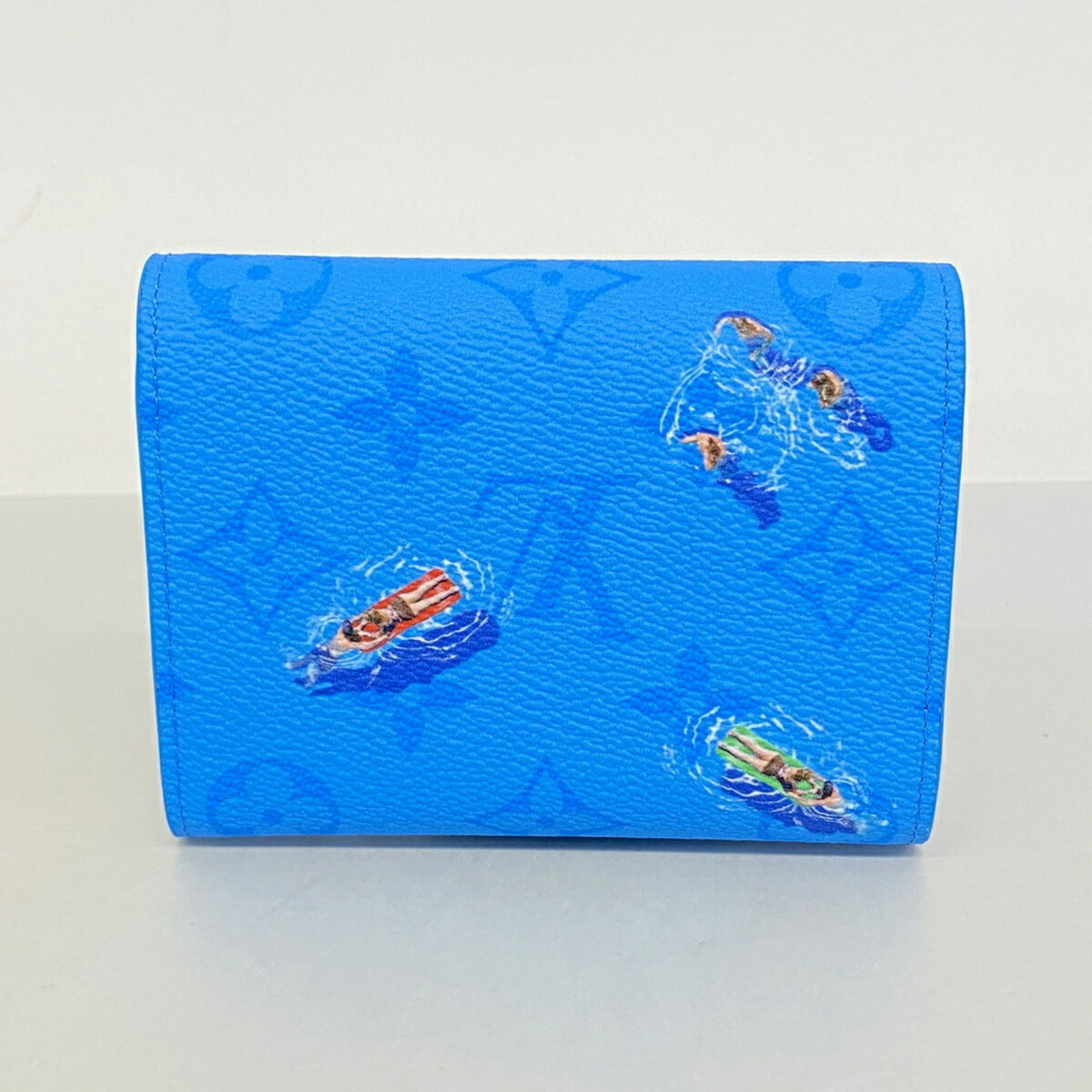 Louis Vuitton Blue Wallet (Tri-Fold) (Pre-Owned)