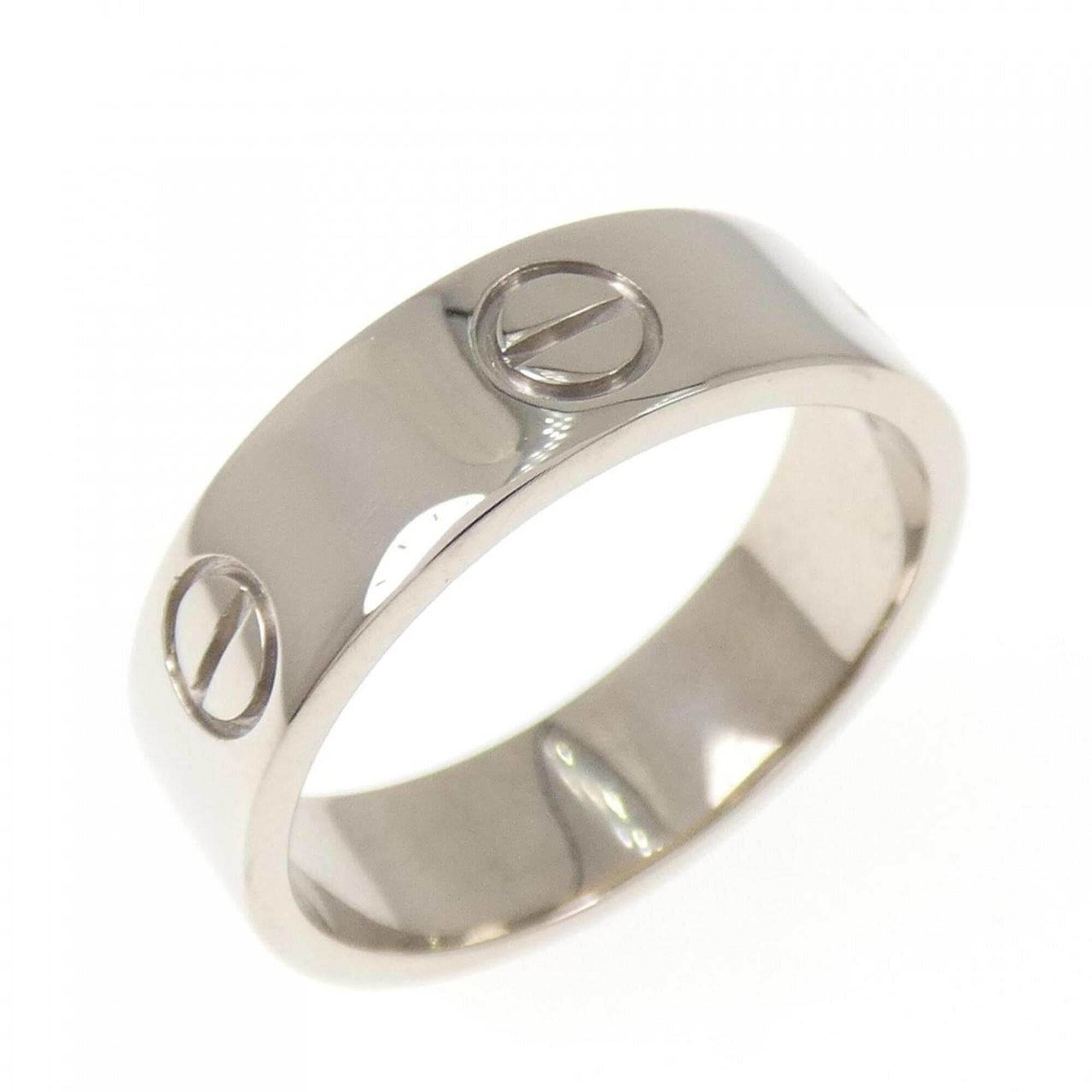 Cartier Love White Gold (18K) Band Ring (Pre-Owned)