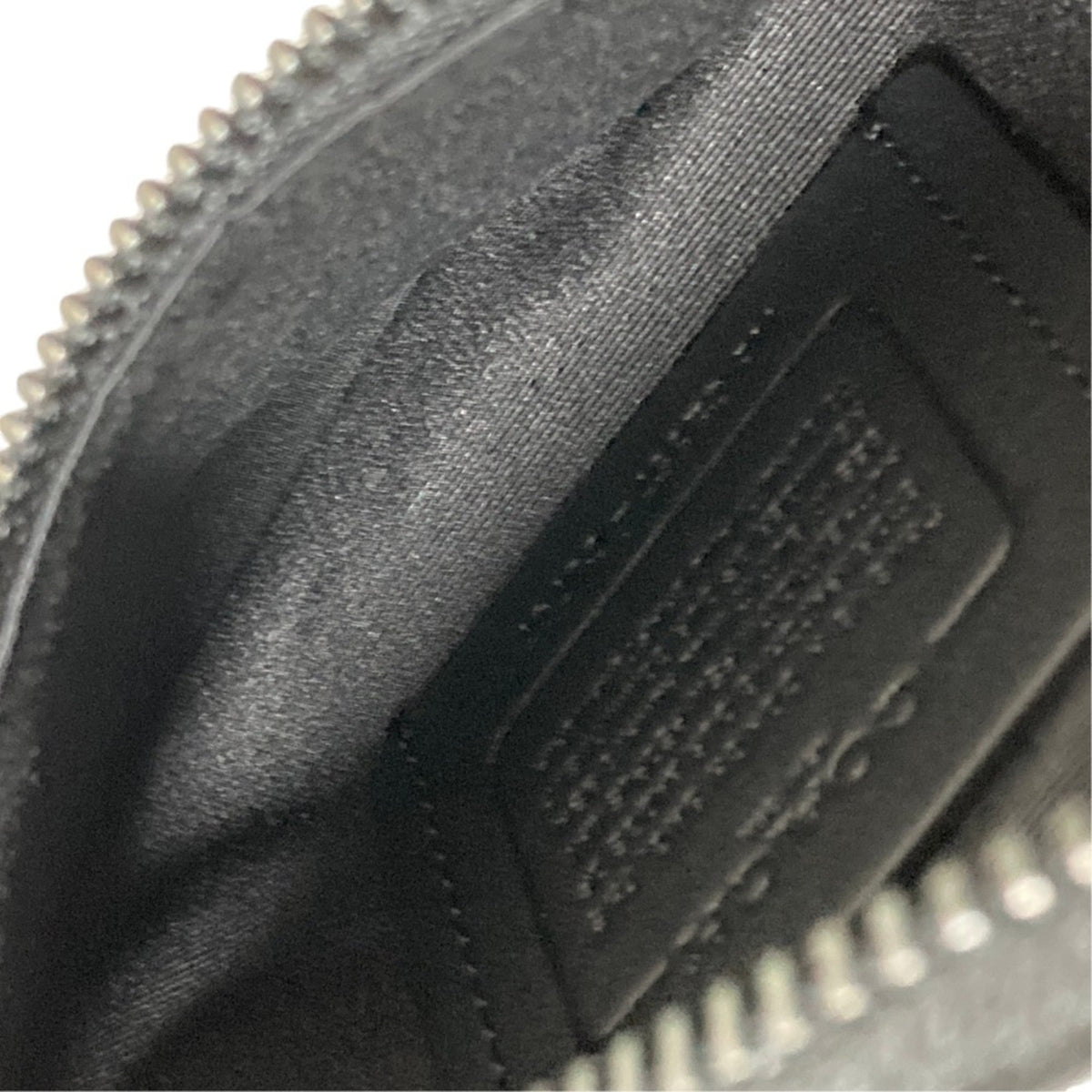 Coach Black Charcoal Gray Pvc Sling Bag (Pre-Owned)