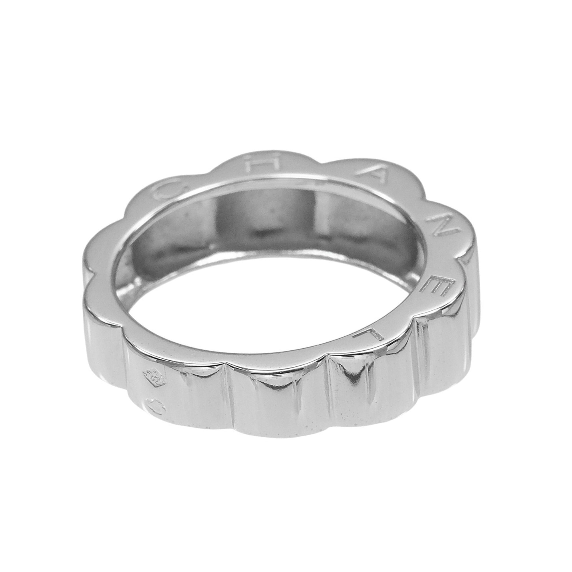 Chanel White Gold (18K) Band Ring (Pre-Owned)