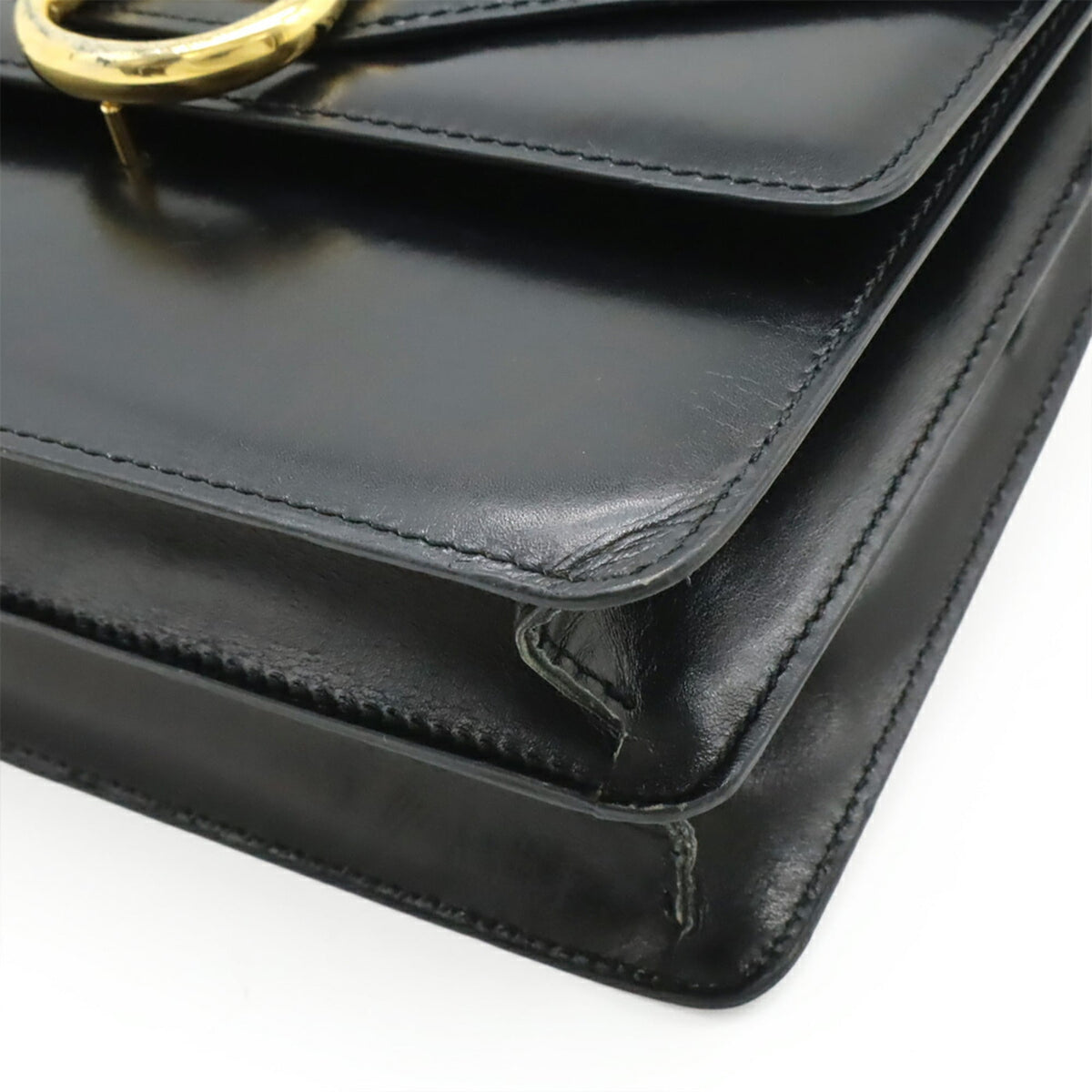 Celine Black Leather Handbag (Pre-Owned)