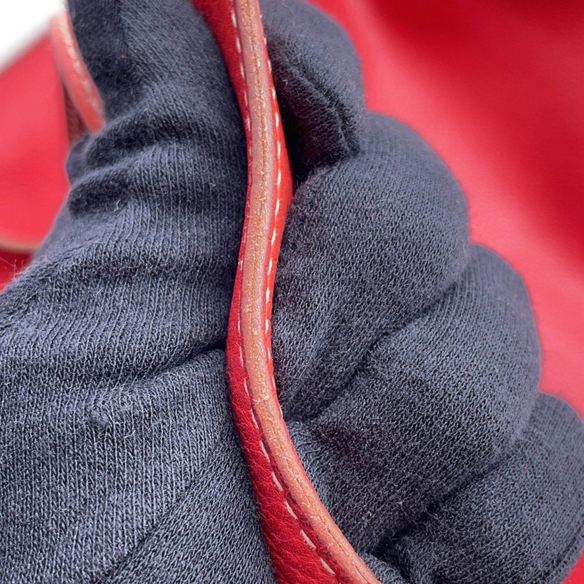 Hermes Bougainvillier Rouge Casaque Taurillon Clemence Leather Tote Bag (Pre-Owned)