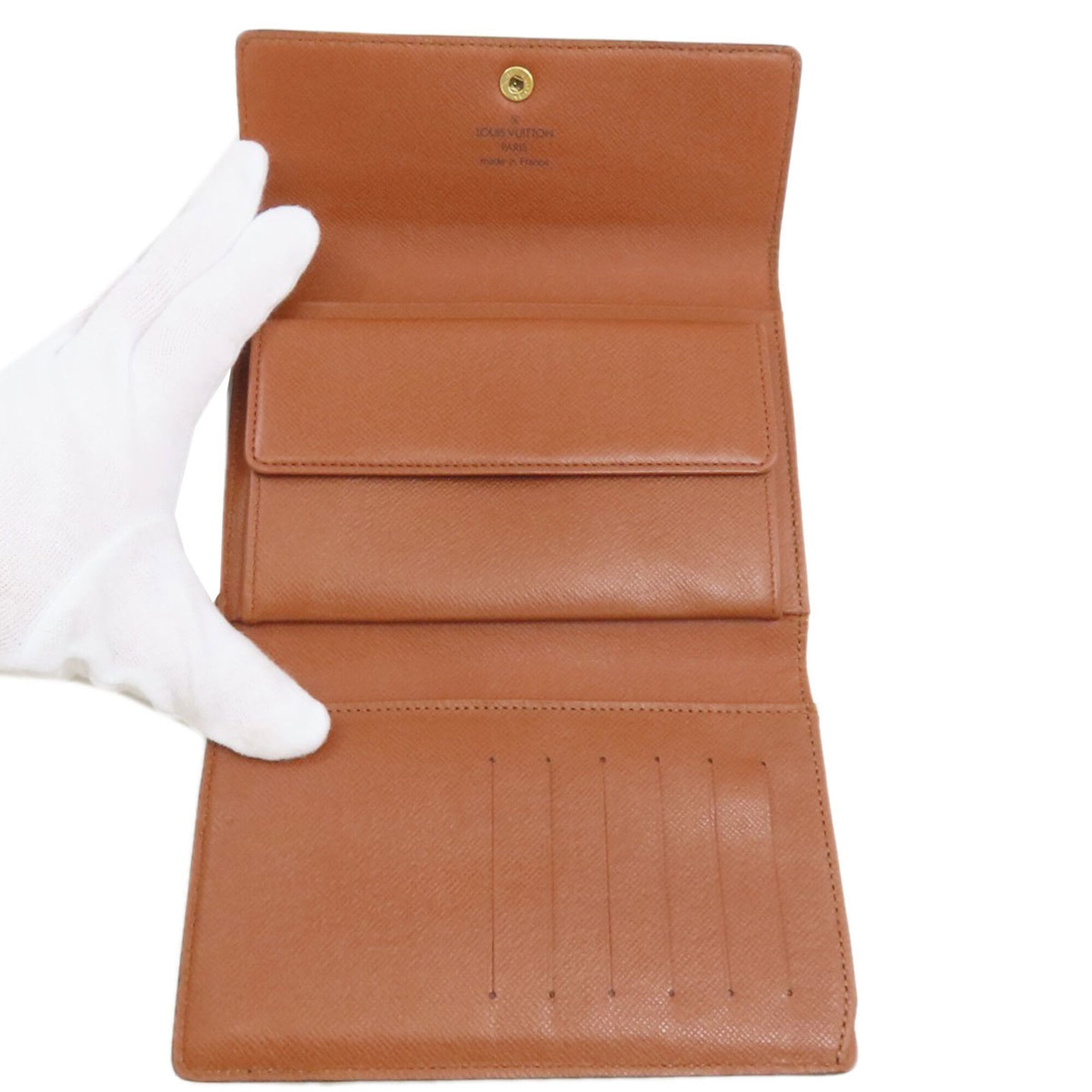 Louis Vuitton Monogram Monogram Canvas Wallet (Tri-Fold) (Pre-Owned)