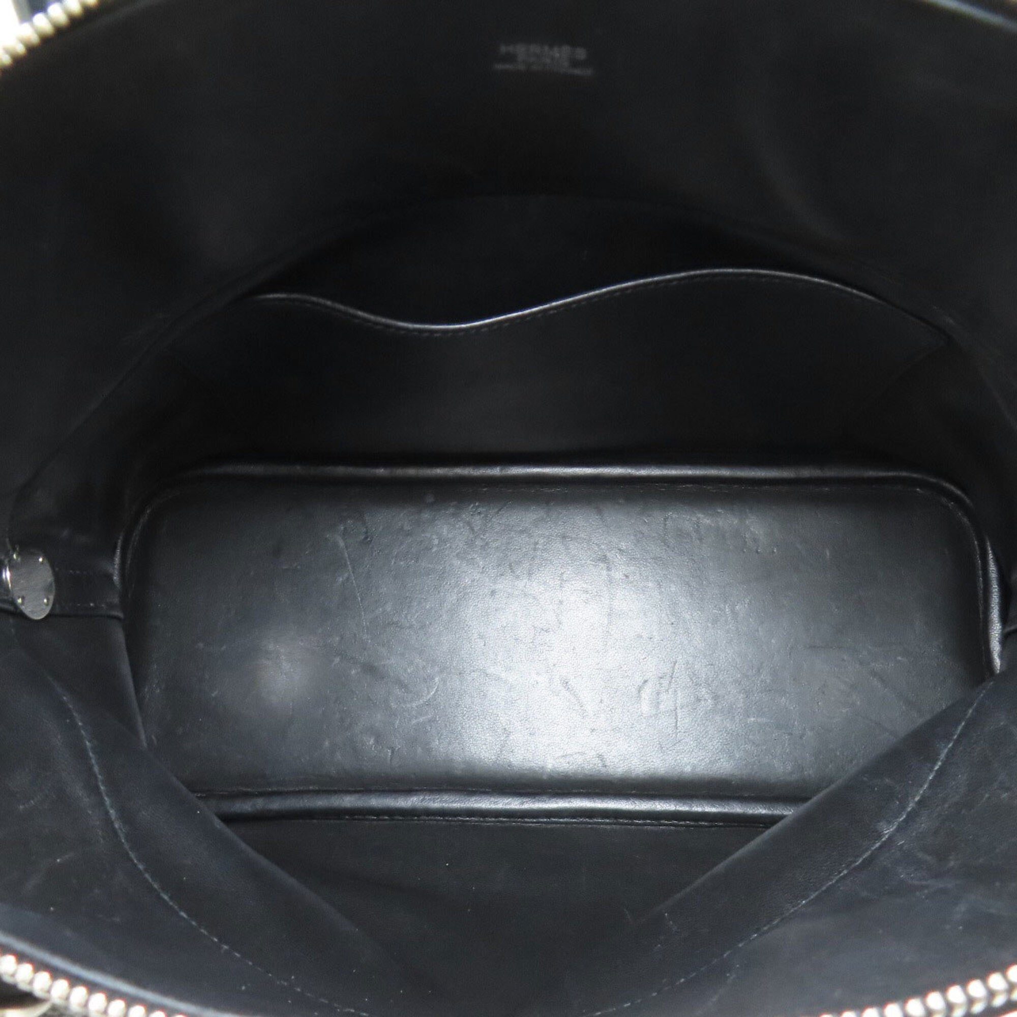 Hermes Bolide Black Taurillon Clemence Leather Tote Bag (Pre-Owned)