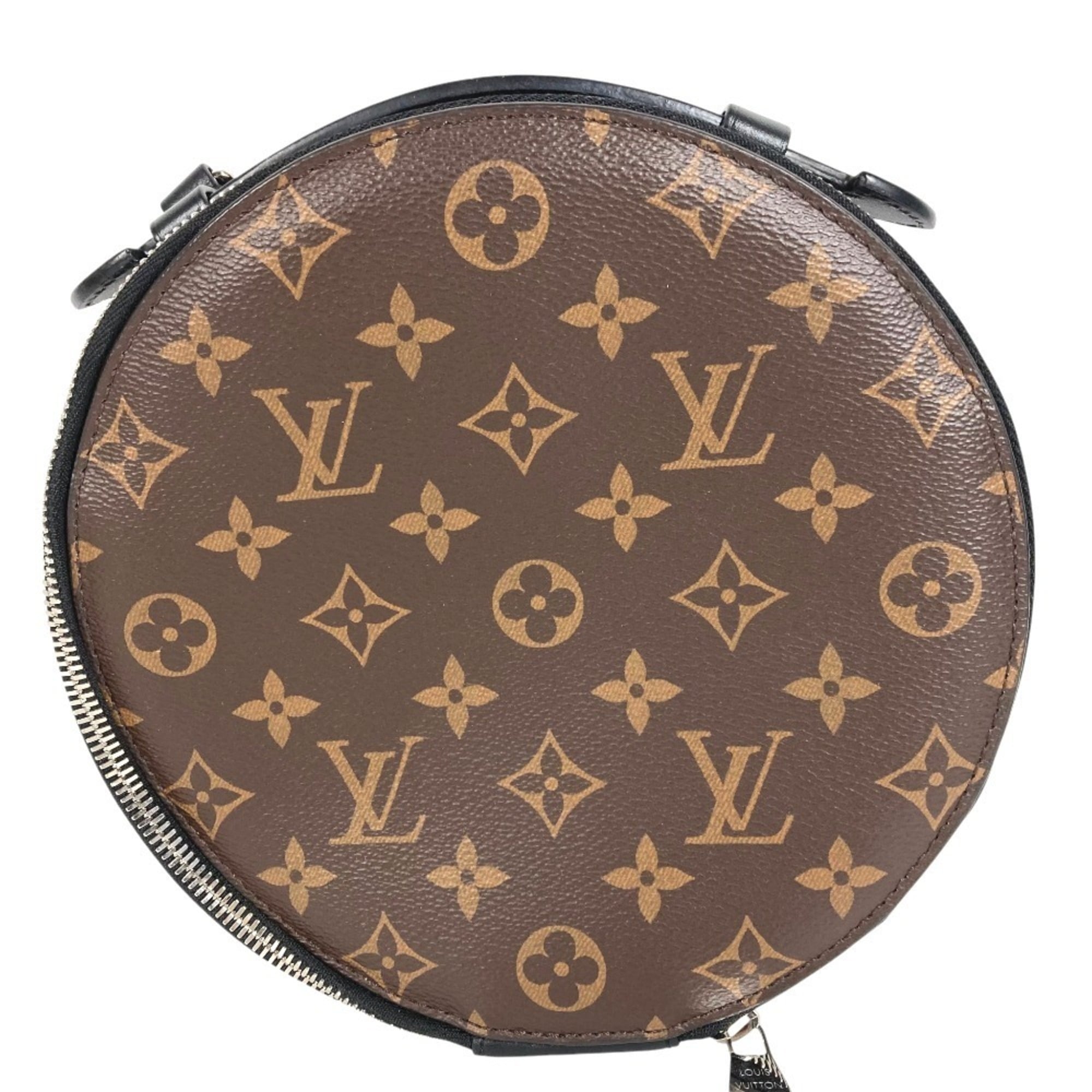 Louis Vuitton Brown Monogram Canvas Handbag (Pre-Owned)