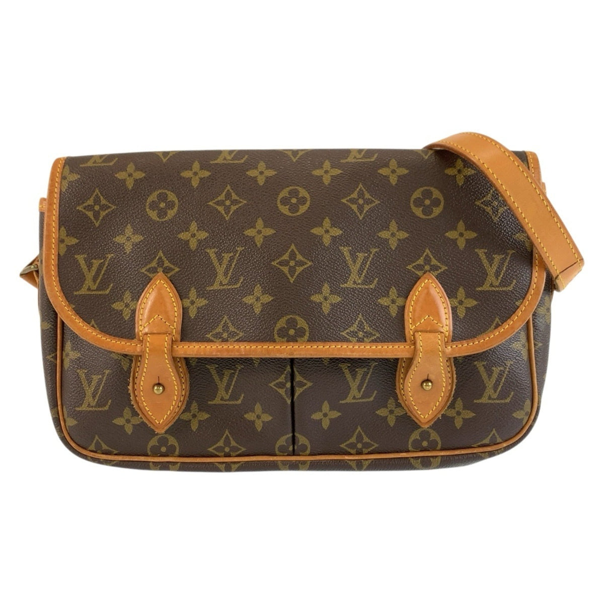 Louis Vuitton Brown Green Monogram Pvc Messenger Bag Shoulder Bag (Pre-Owned)