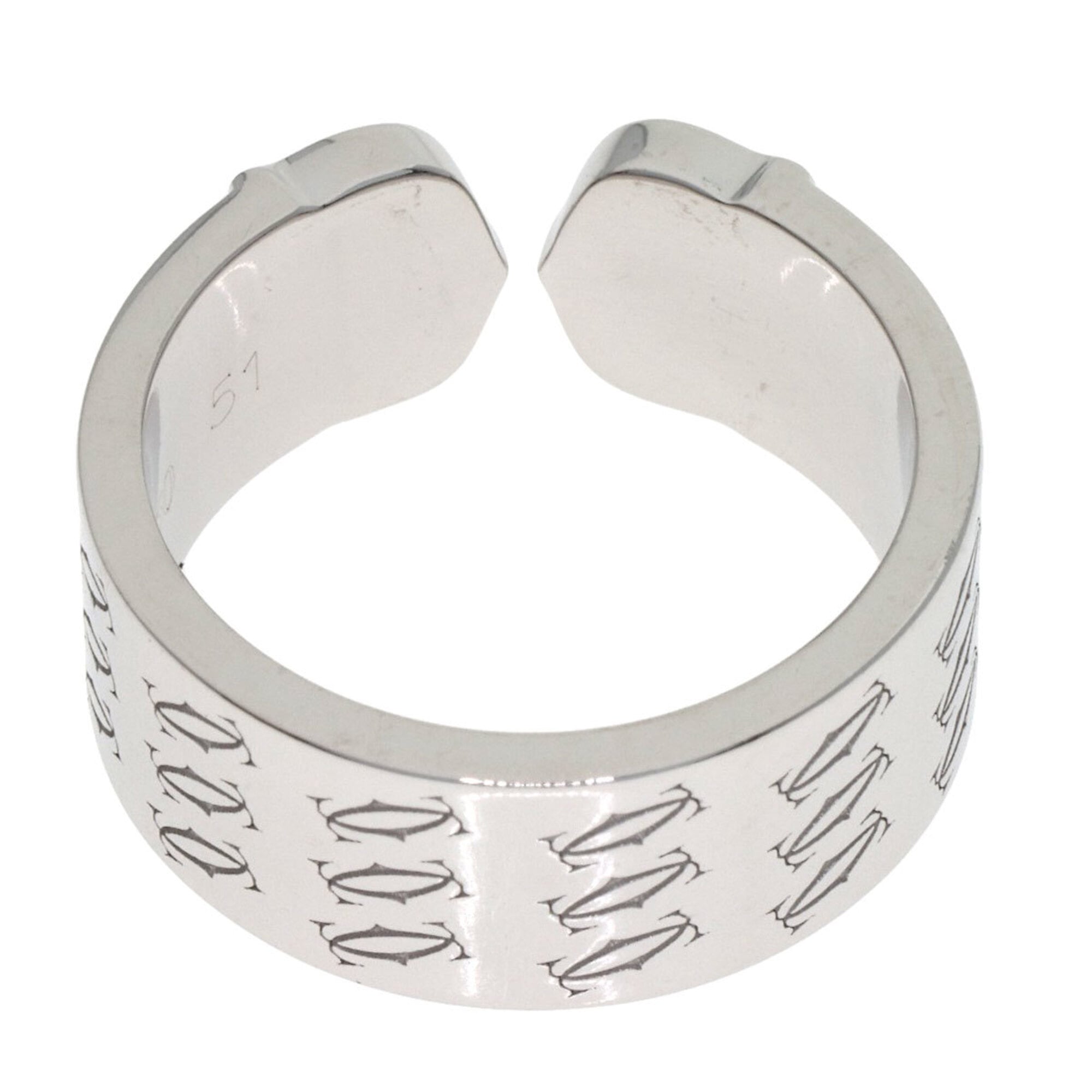 Cartier White Gold (18K) Band Ring (Pre-Owned)