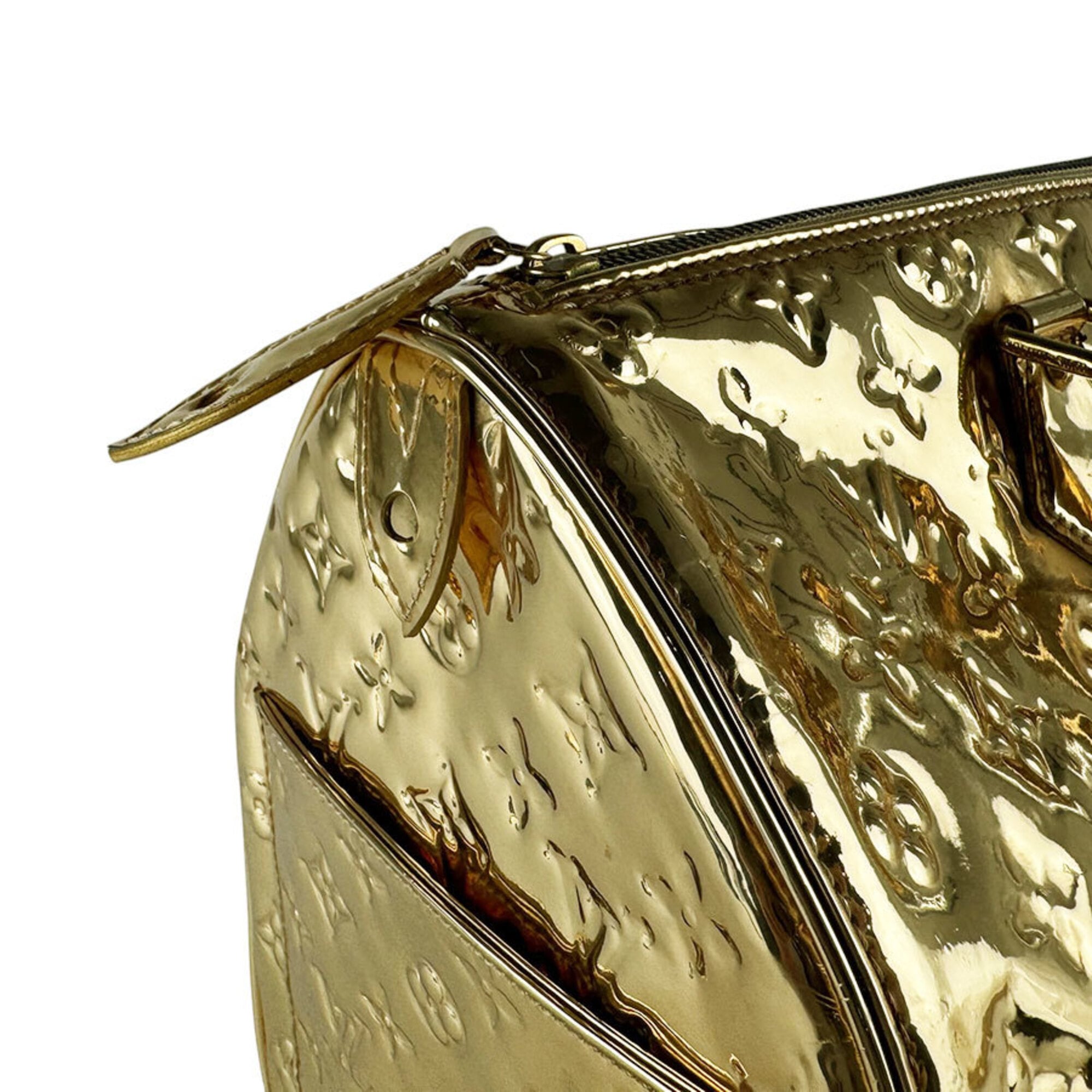 Louis Vuitton Gold Monogram Miroir Handbag (Pre-Owned)