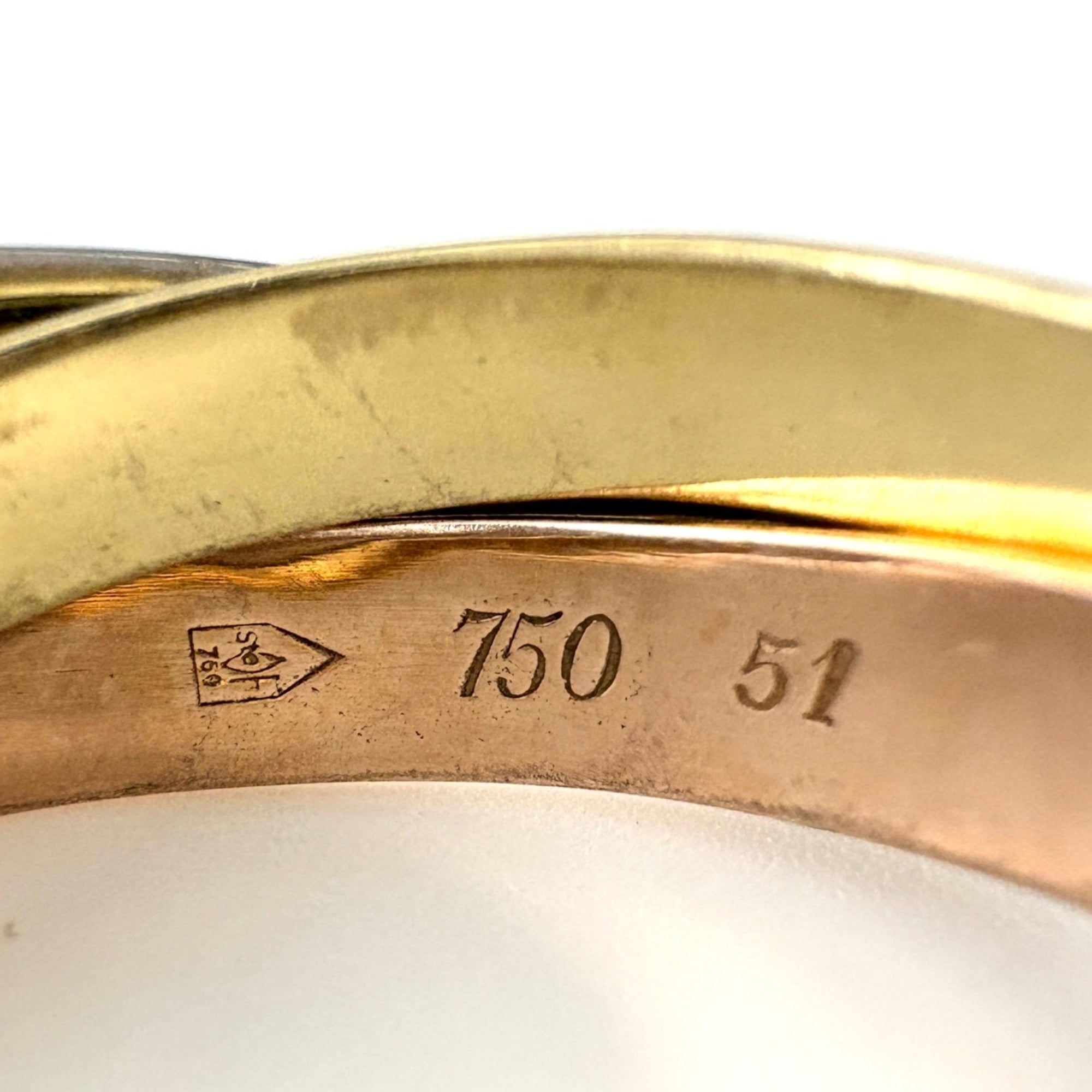 Cartier Yellow Gold (18K) Pink Gold (18K) White Gold (18K) Band Ring (Pre-Owned)