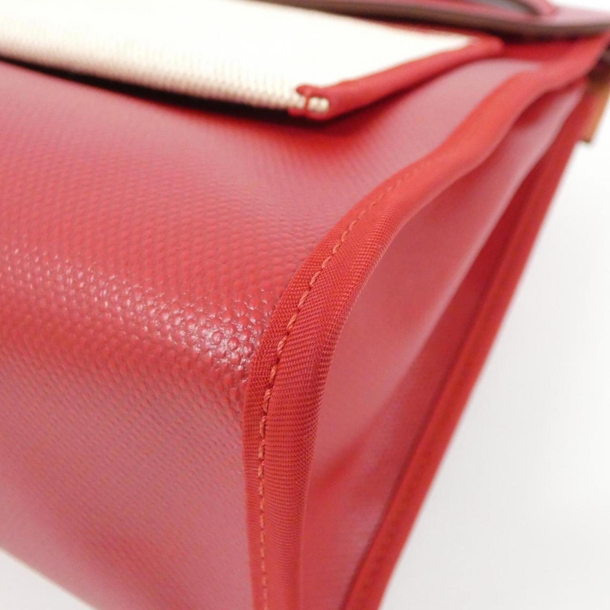 Hermes Red Color Handbag Pouch (Pre-Owned)