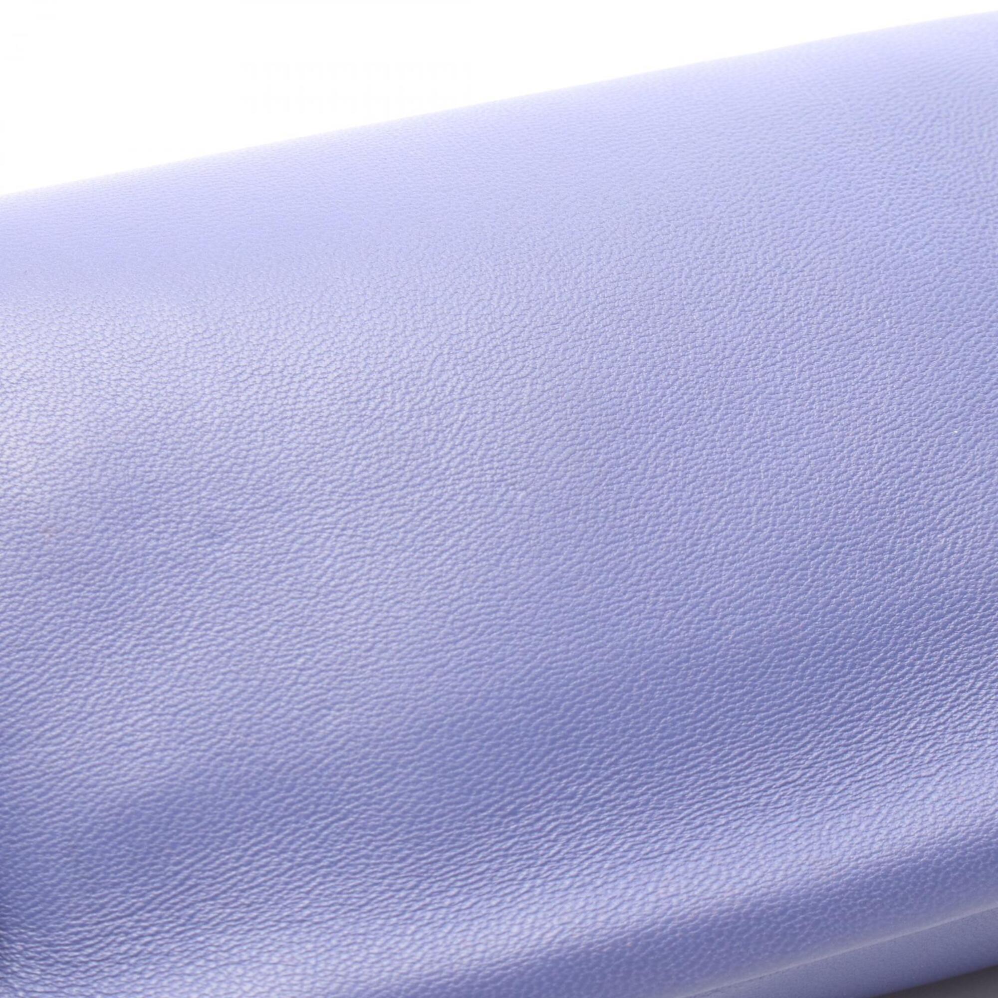 Fendi Multi-Color Purple Yellow Leather Fur Handbag Shoulder Bag (Pre-Owned)