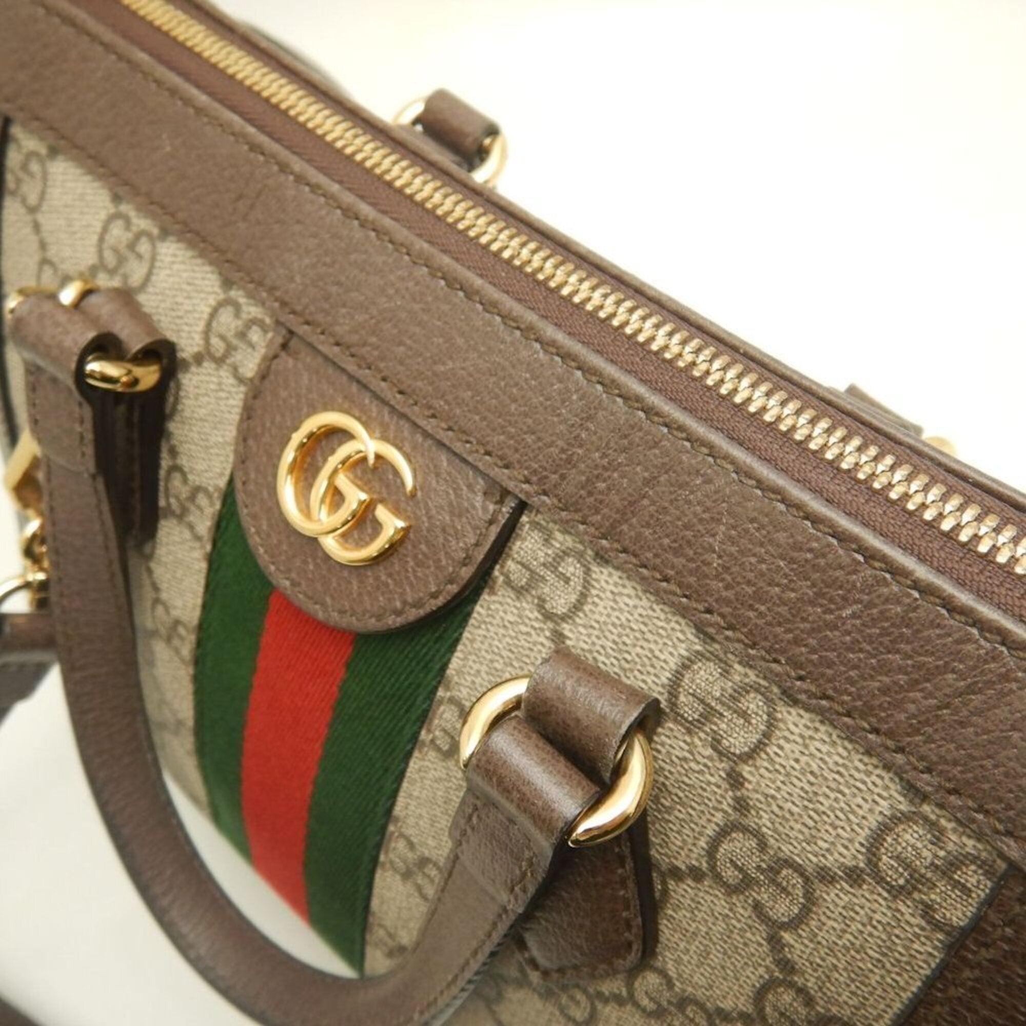 Gucci Beige Gg Supreme Tote Bag (Pre-Owned)