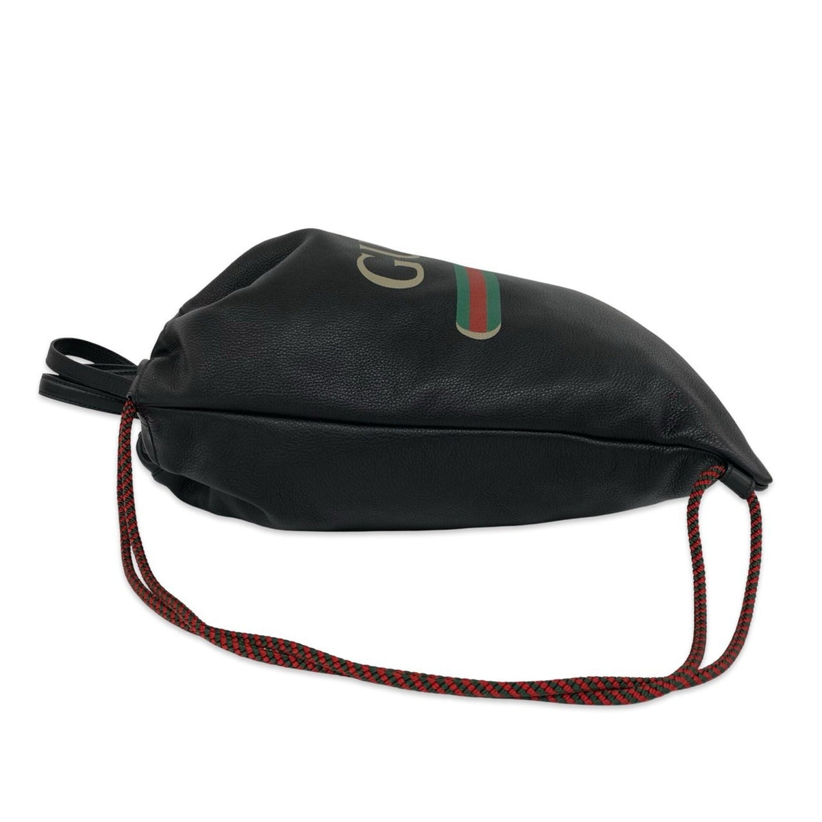 Gucci Black Leather Backpack (Pre-Owned)