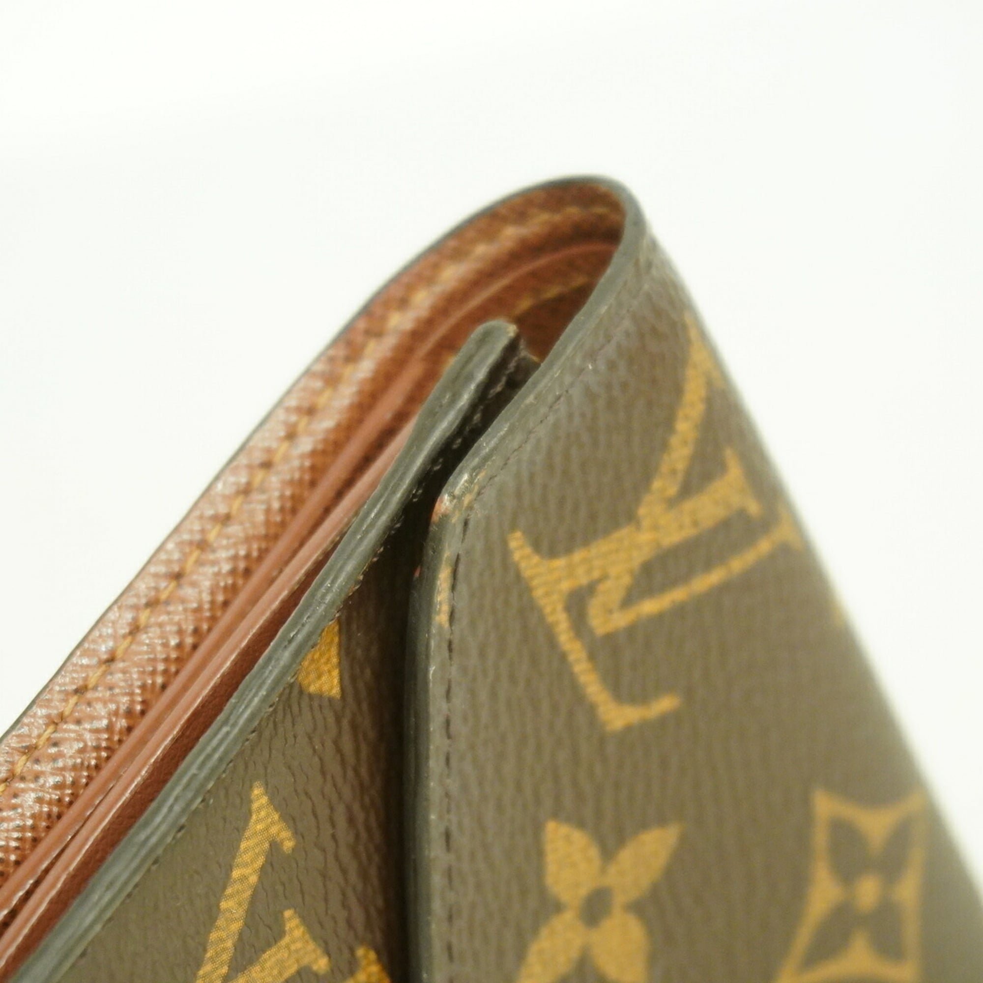 Louis Vuitton Brown Wallet (Tri-Fold) (Pre-Owned)
