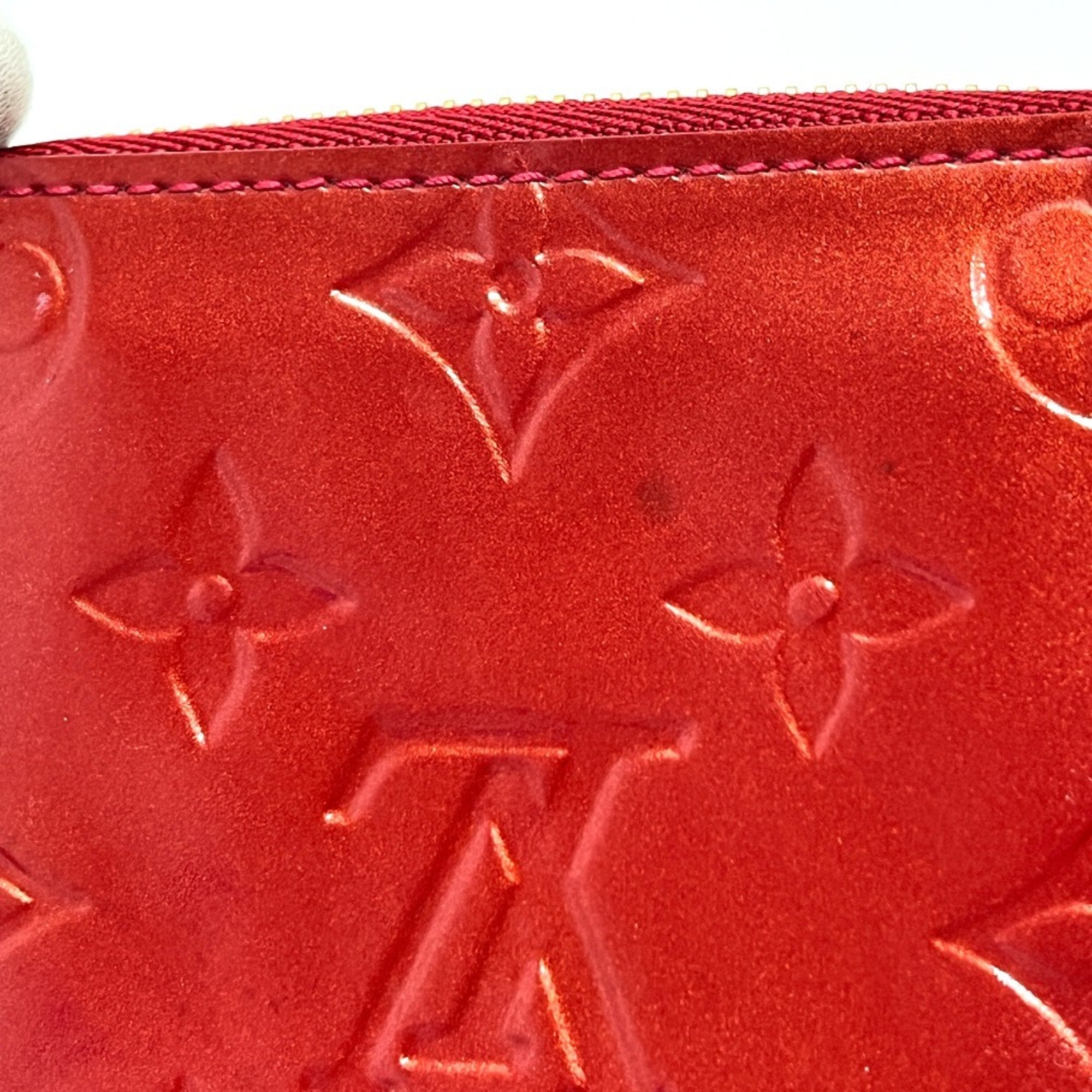 Louis Vuitton Pomme D'amour Monogram Vernis Coin Purse/Coin Case (Pre-Owned)