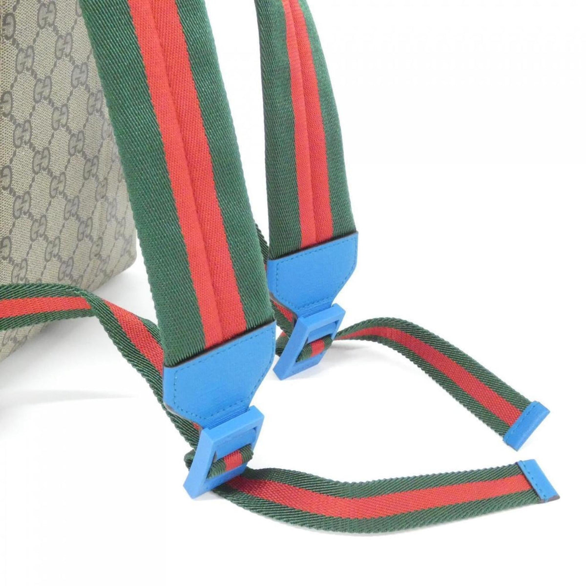 Gucci Beige Multi-Color Gg Supreme Backpack (Pre-Owned)
