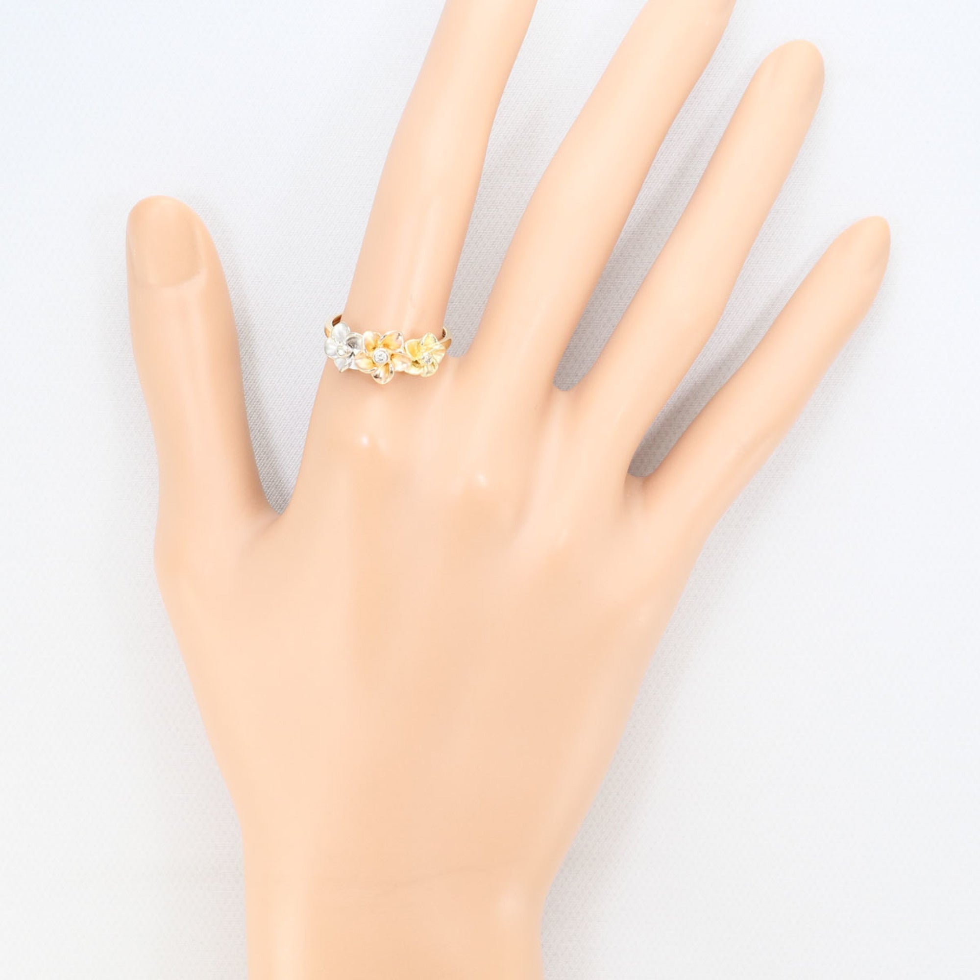 Unbranded Pink Gold White Gold Yellow Gold Pink Gold (14K) White Gold (14K) Yellow Gold (14K) Band Ring (Pre-Owned)