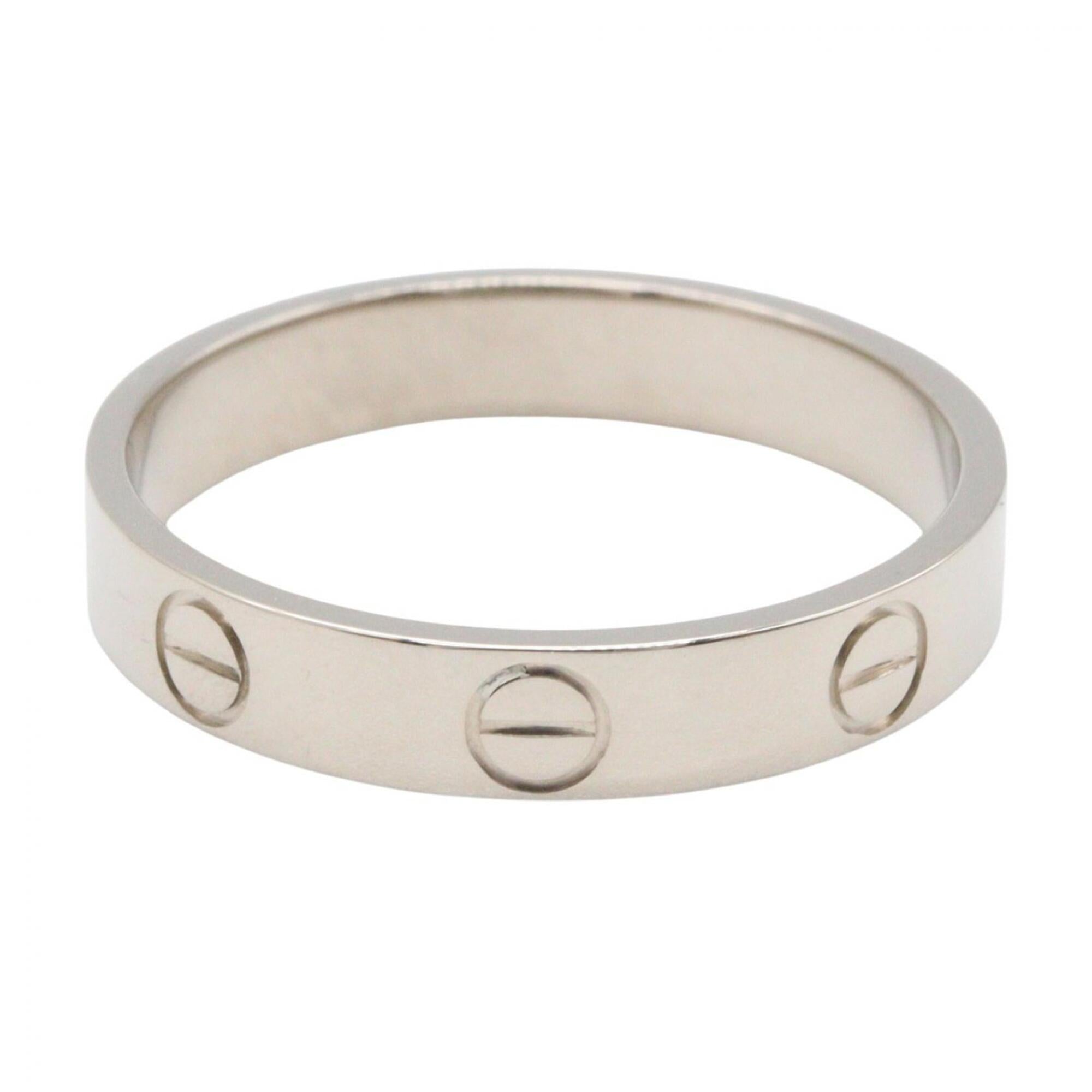 Cartier White Gold White Gold (18K) Band Ring (Pre-Owned)