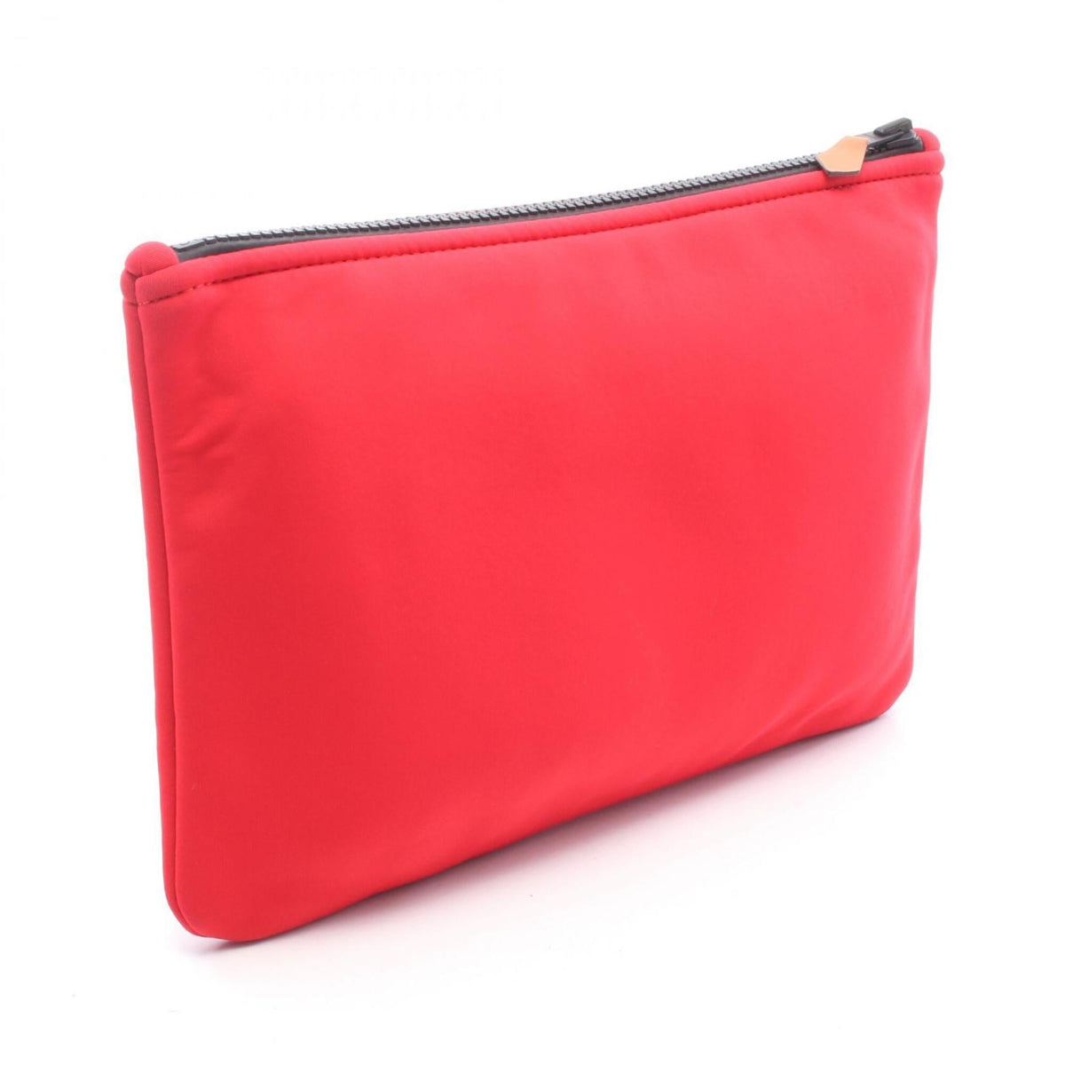 Hermes Red Color Neoprene Handbag Pouch (Pre-Owned)
