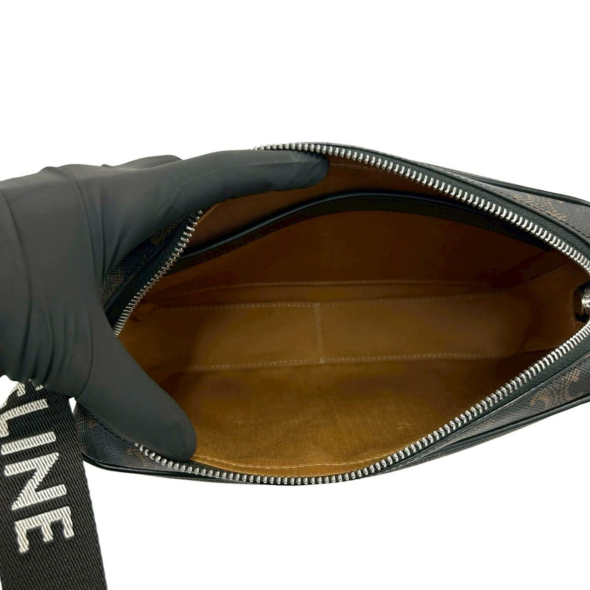 Celine Black Leather Pvc Shoulder Bag (Pre-Owned)