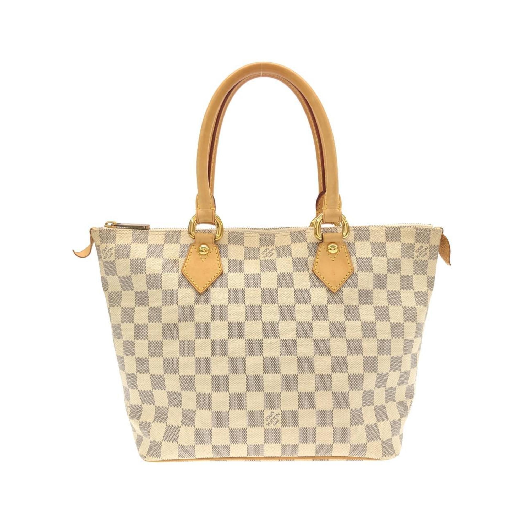 Louis Vuitton Azur Coated Canvas Handbag (Pre-Owned)