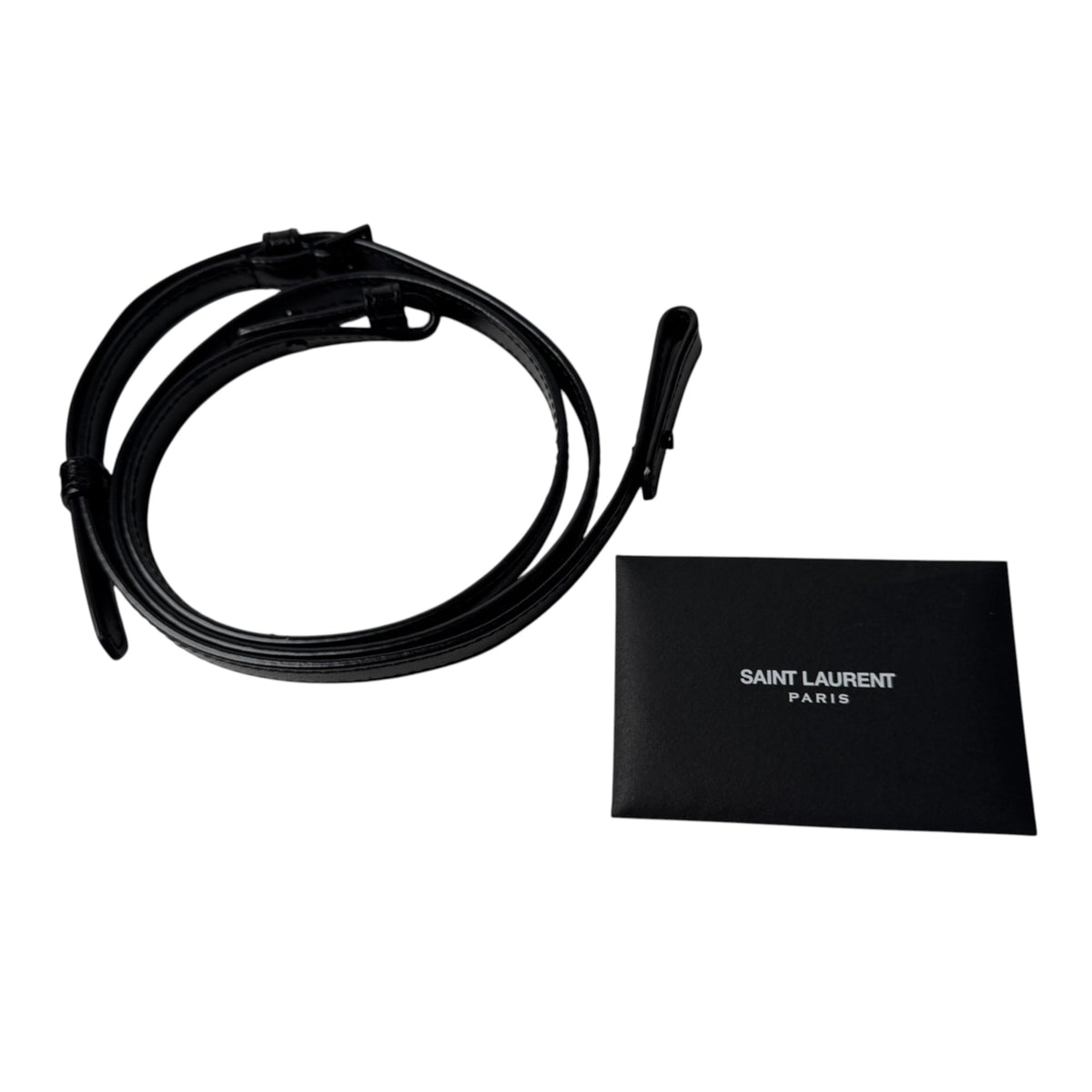 Saint Laurent Black Leather Handbag Shoulder Bag (Pre-Owned)