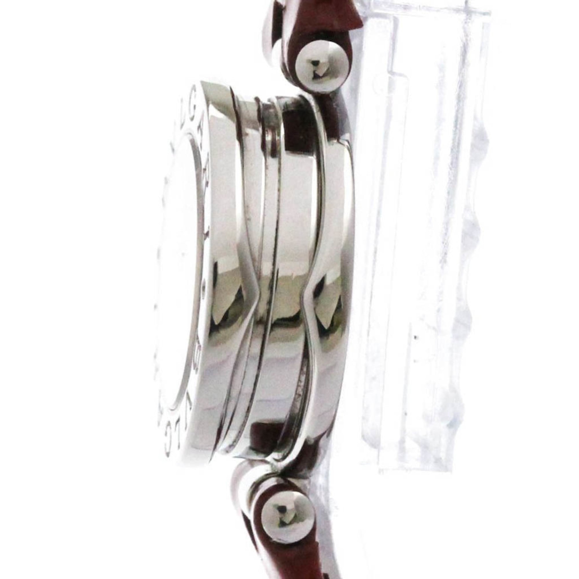 Bvlgari Bvlgari B.Zero 1 Quartz Watch Stainless Steel And Leather Watch (Pre-Owned)