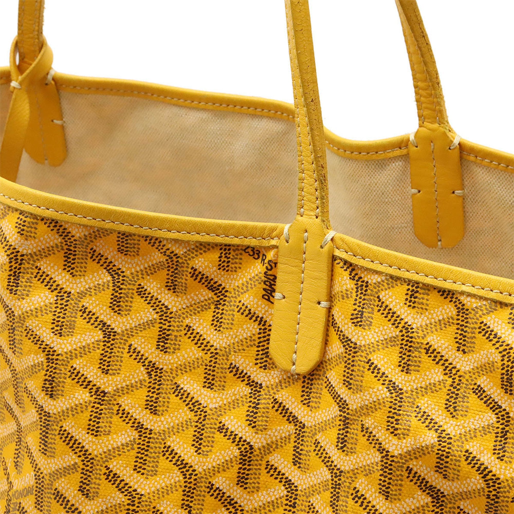 Goyard Yellow Pvc Leather Pouch Shoulder Bag Tote Bag (Pre-Owned)
