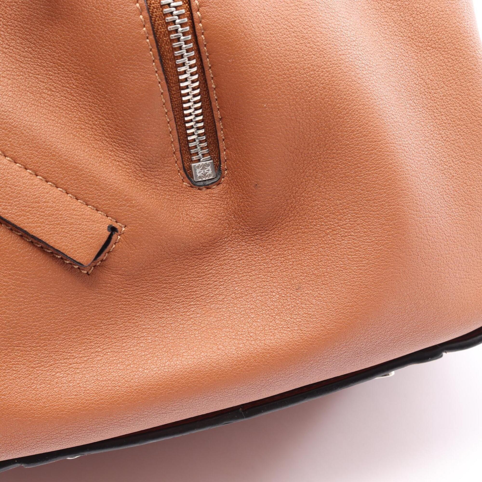 Loewe Hammock Brown Leather Handbag (Pre-Owned)