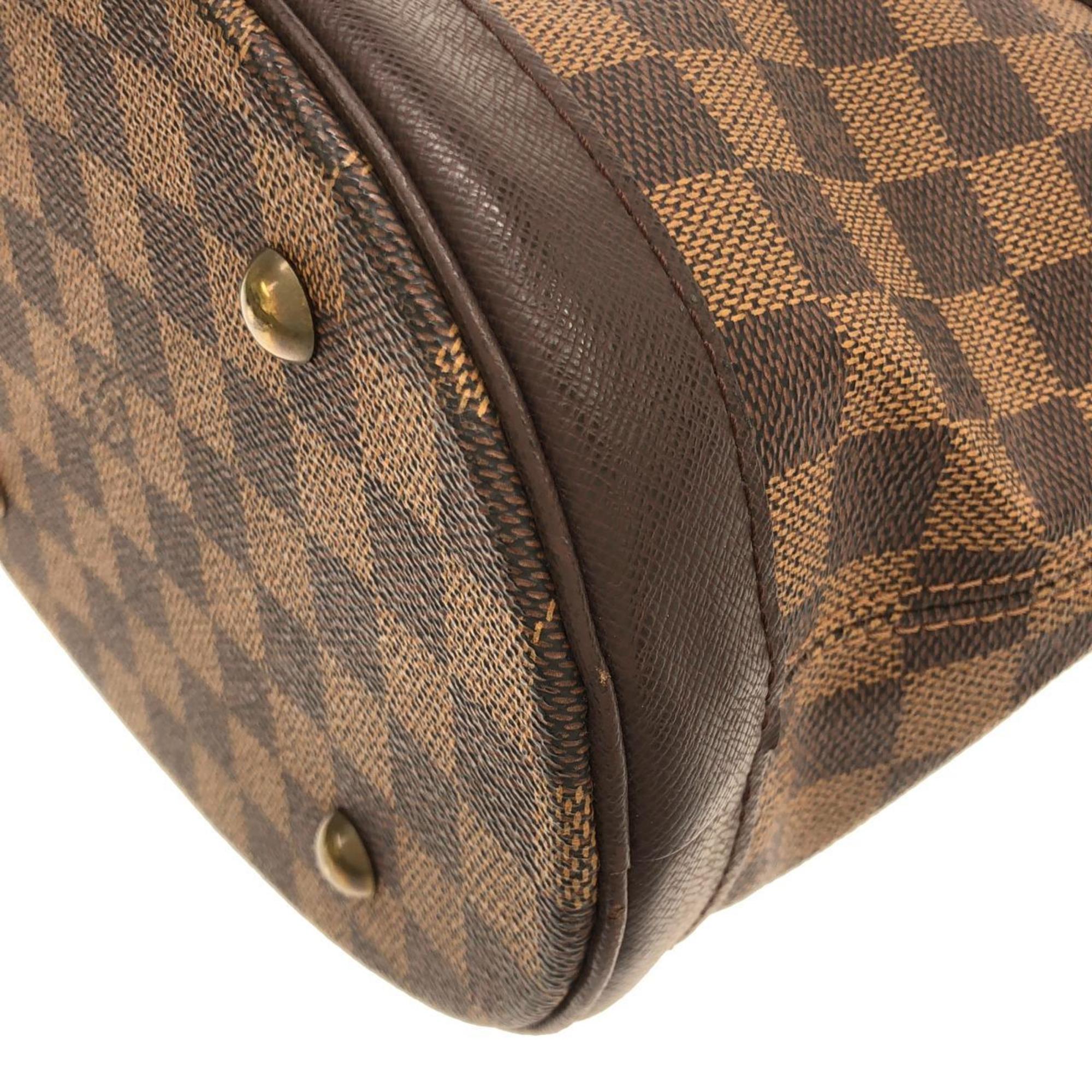 Louis Vuitton Ebene Coated Canvas Pouch Shoulder Bag (Pre-Owned)