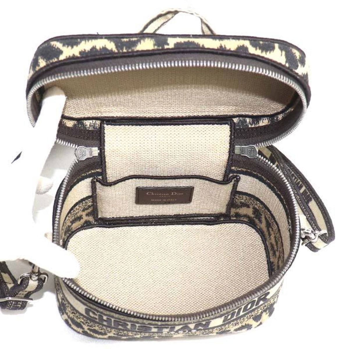 Christian Dior Canvas Shoulder Bag (Pre-Owned)