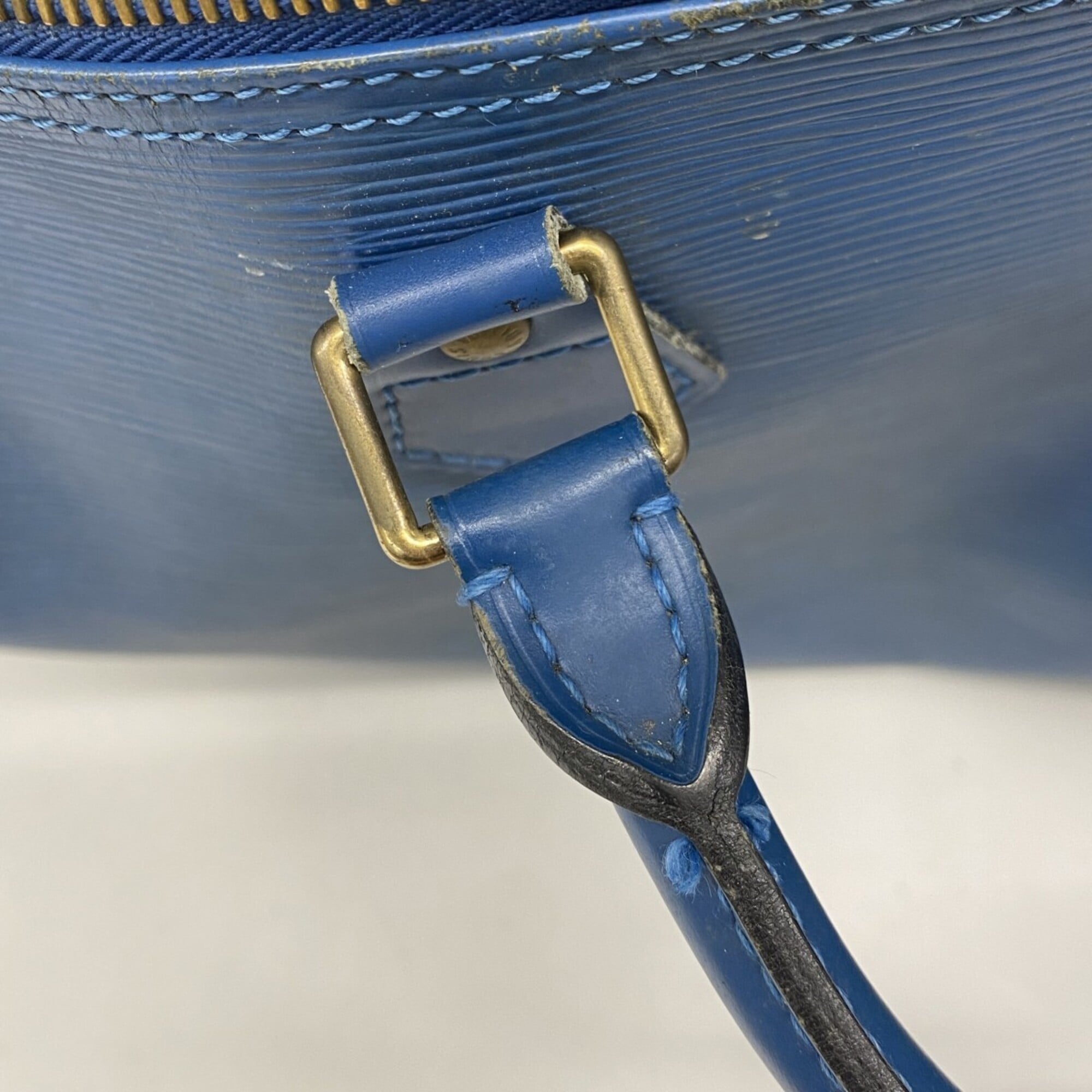 Louis Vuitton Toledo Blue Handbag (Pre-Owned)