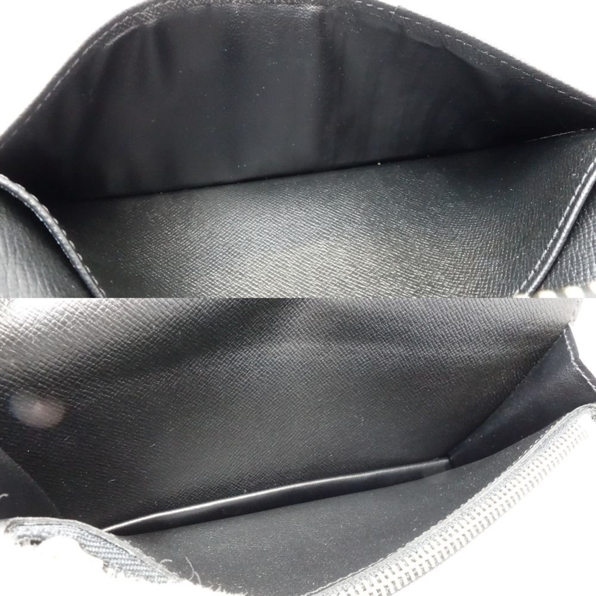 Louis Vuitton Black Canvas Coin Purse/Coin Case (Pre-Owned)