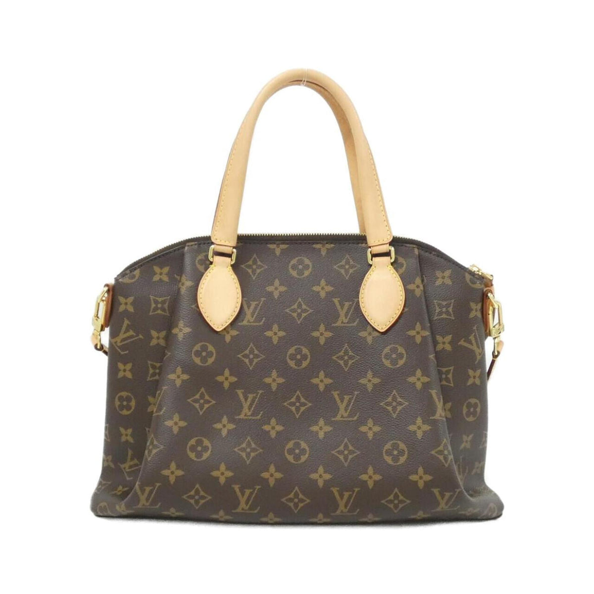 Louis Vuitton Monogram Marron Coated Canvas Handbag (Pre-Owned)