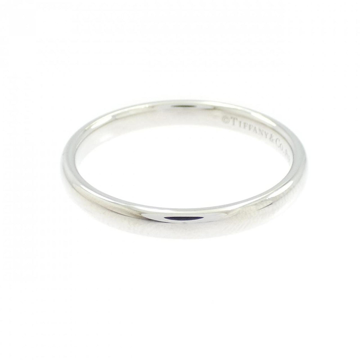 Tiffany Platinum 950 Band Ring (Pre-Owned)