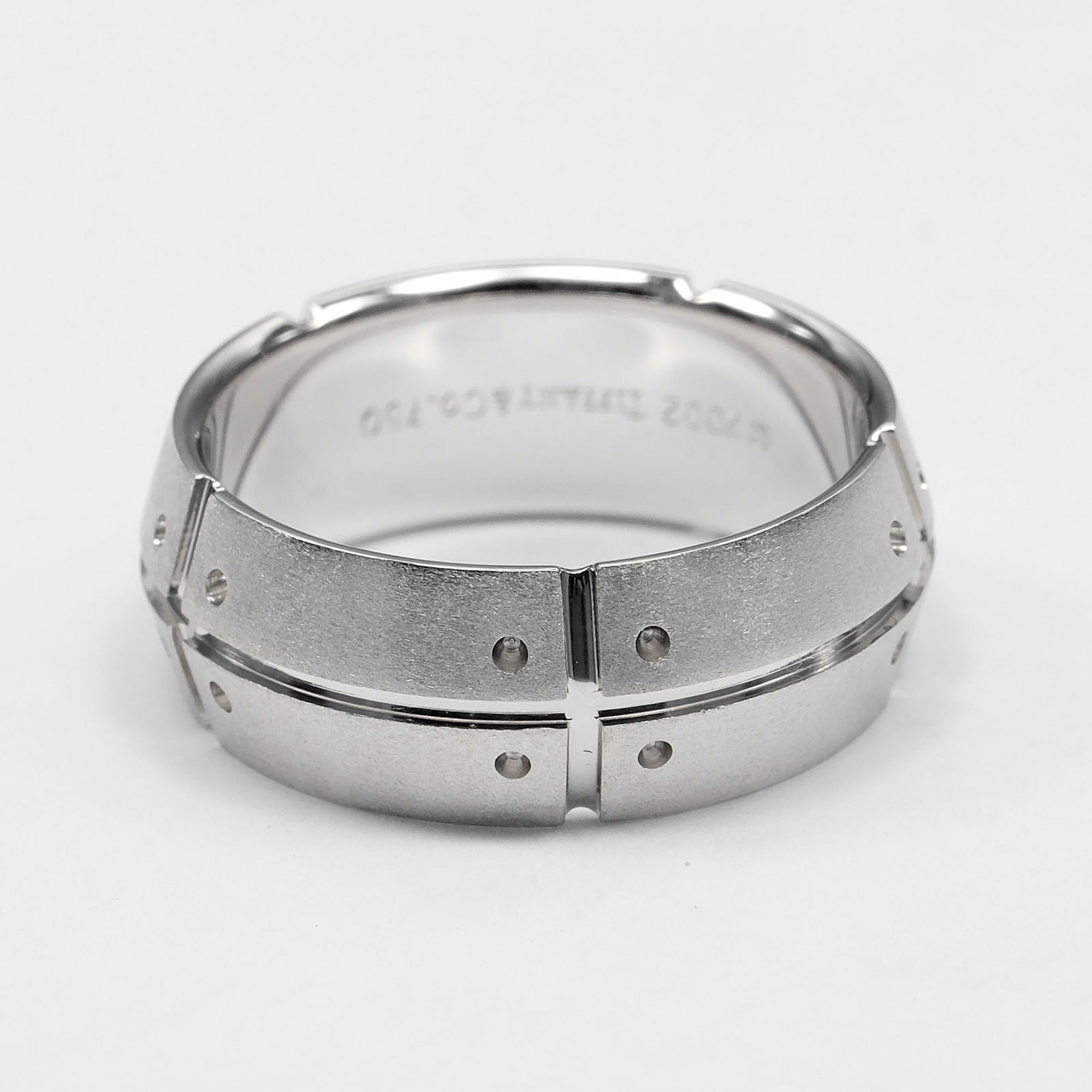 Tiffany White Gold (18K) Band Ring (Pre-Owned)