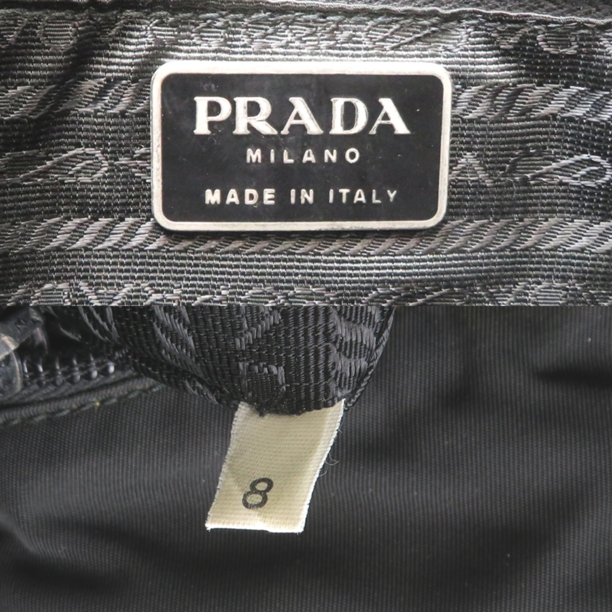 Prada Black Nylon Shoulder Bag (Pre-Owned)