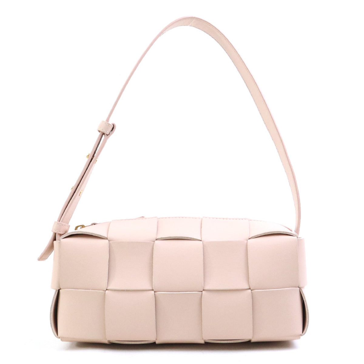 Bottega Veneta Light Pink Leather Handbag (Pre-Owned)