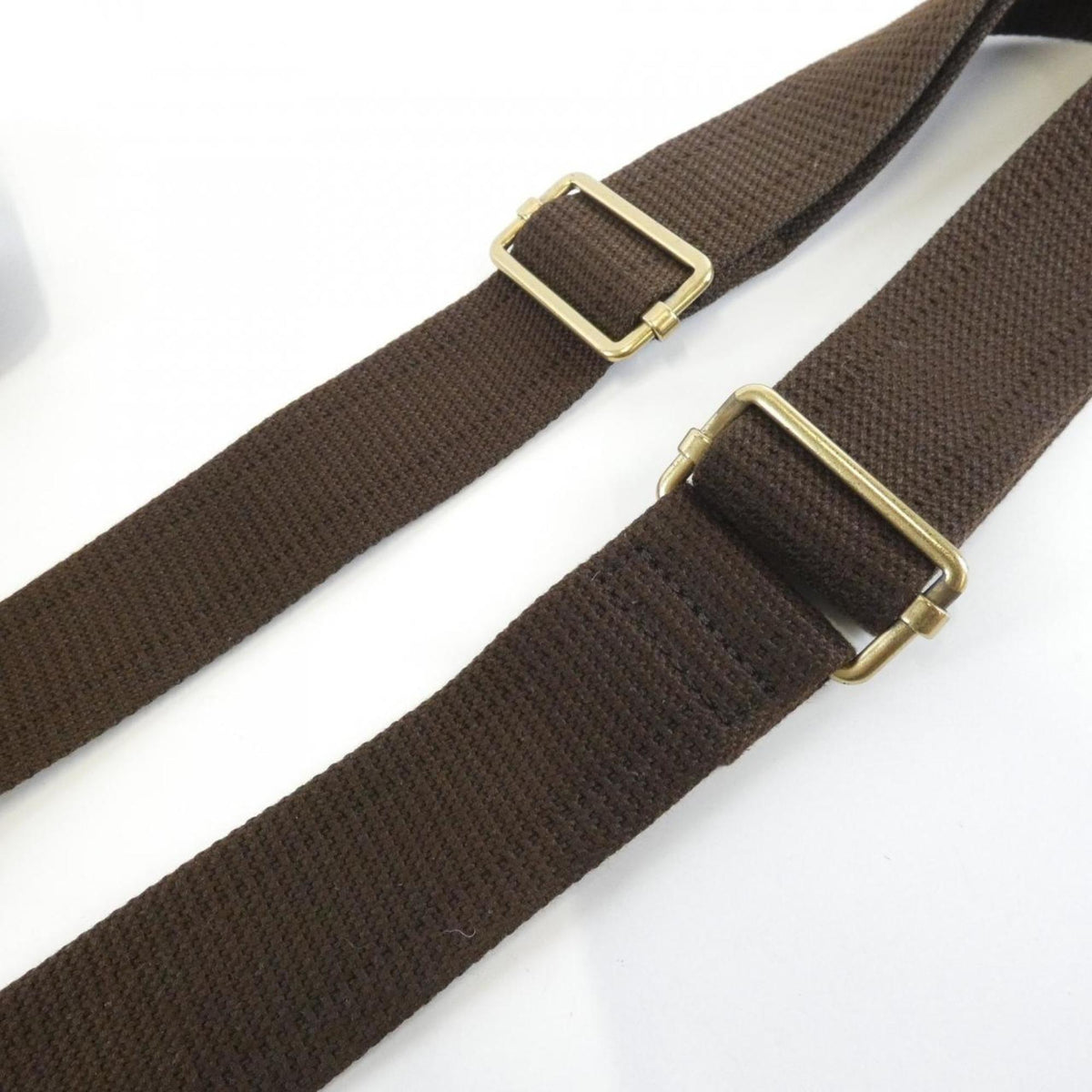 Louis Vuitton Marron Coated Canvas Pochette Shoulder Bag (Pre-Owned)