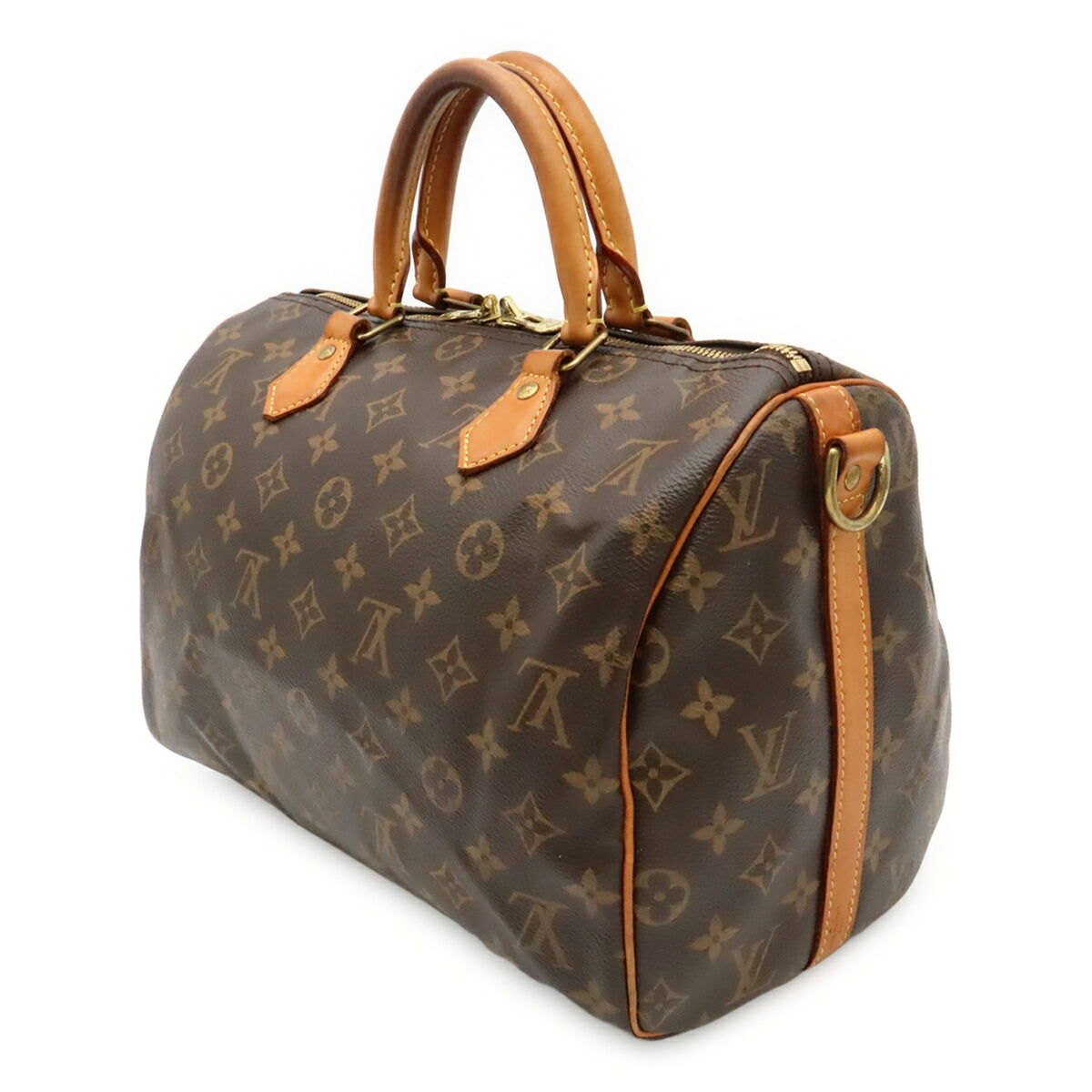 Louis Vuitton Brown Monogram Canvas Pvc Coated Canvas Boston Bag Handbag (Pre-Owned)