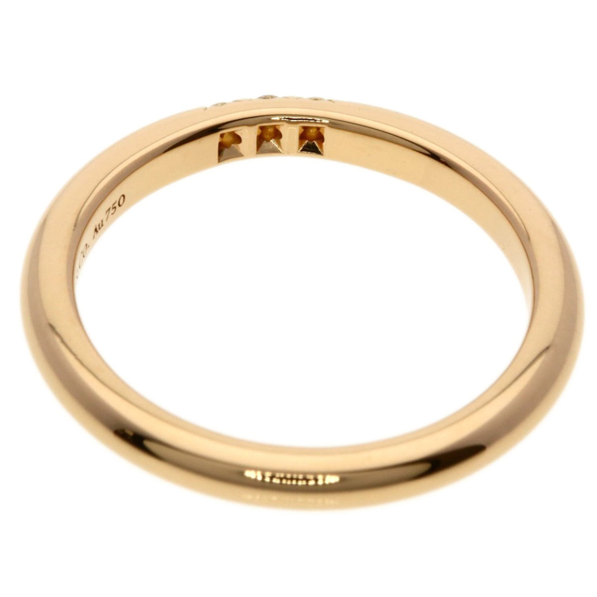Tiffany Pink Gold (18K) Band Ring (Pre-Owned)