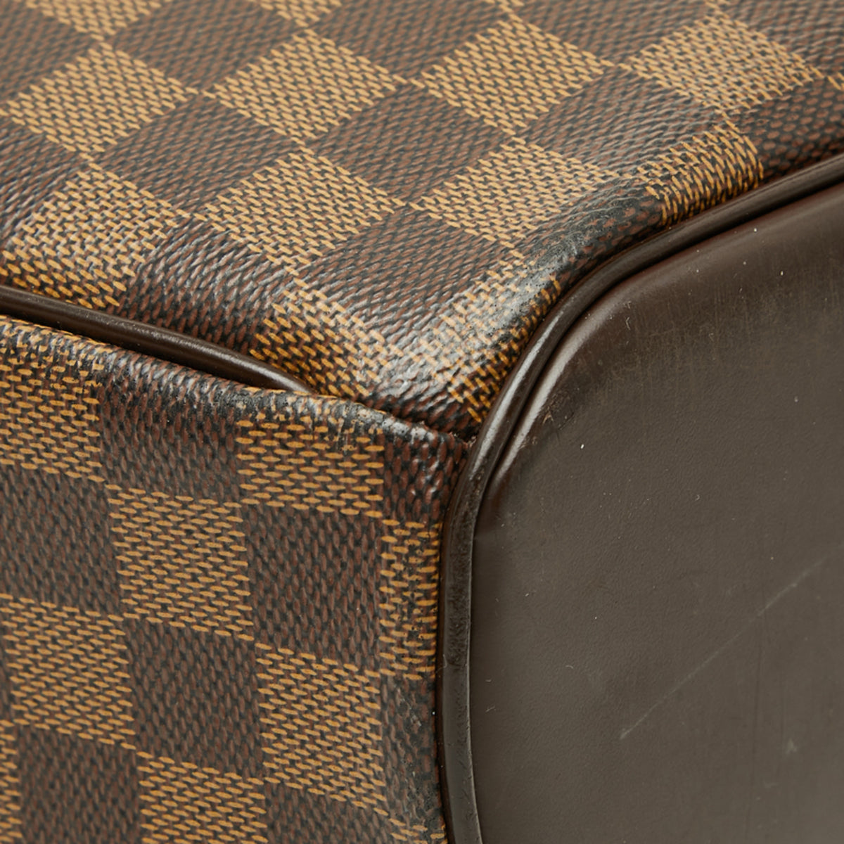 Louis Vuitton Brown Pvc Leather Handbag (Pre-Owned)