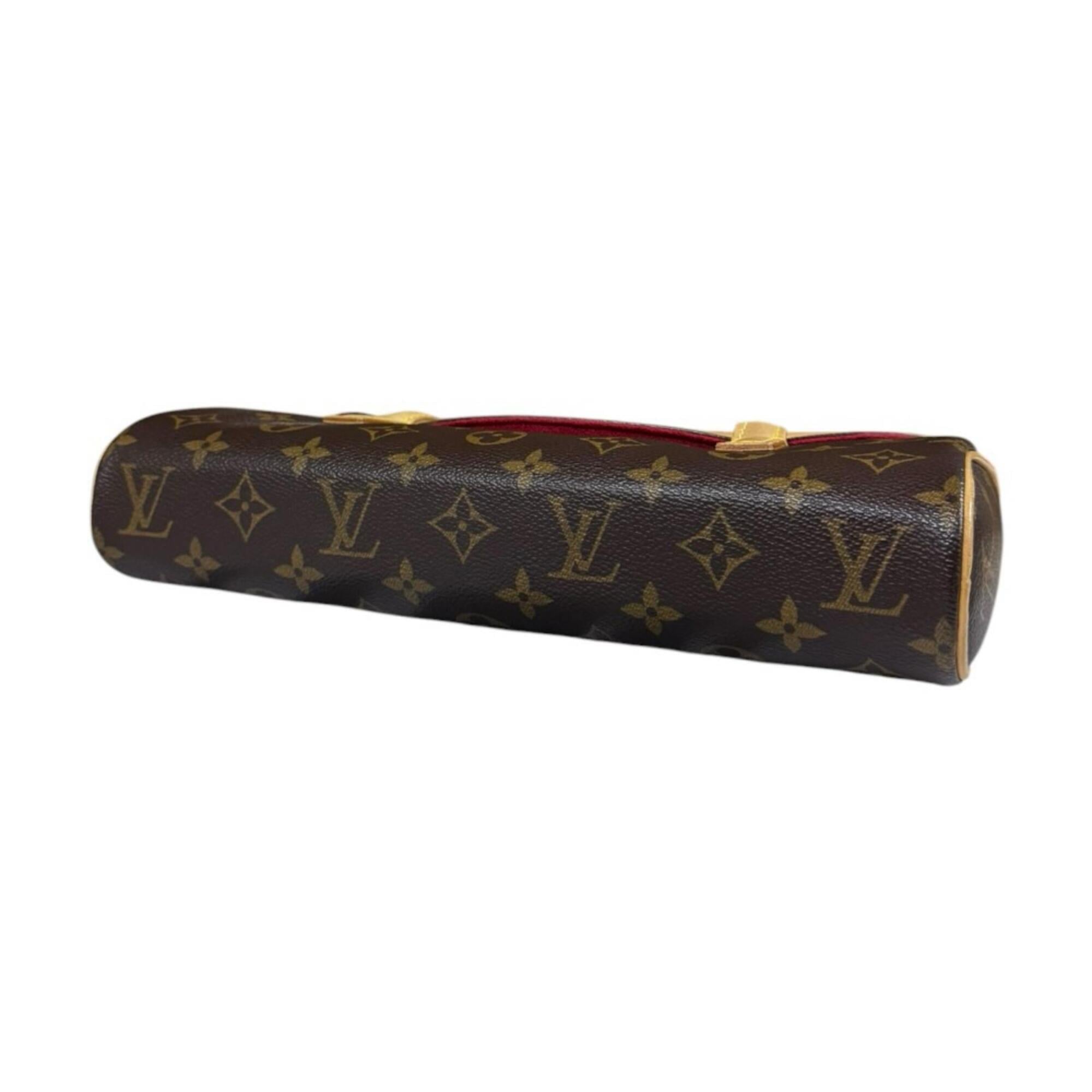 Louis Vuitton Brown Monogram Canvas Handbag (Pre-Owned)