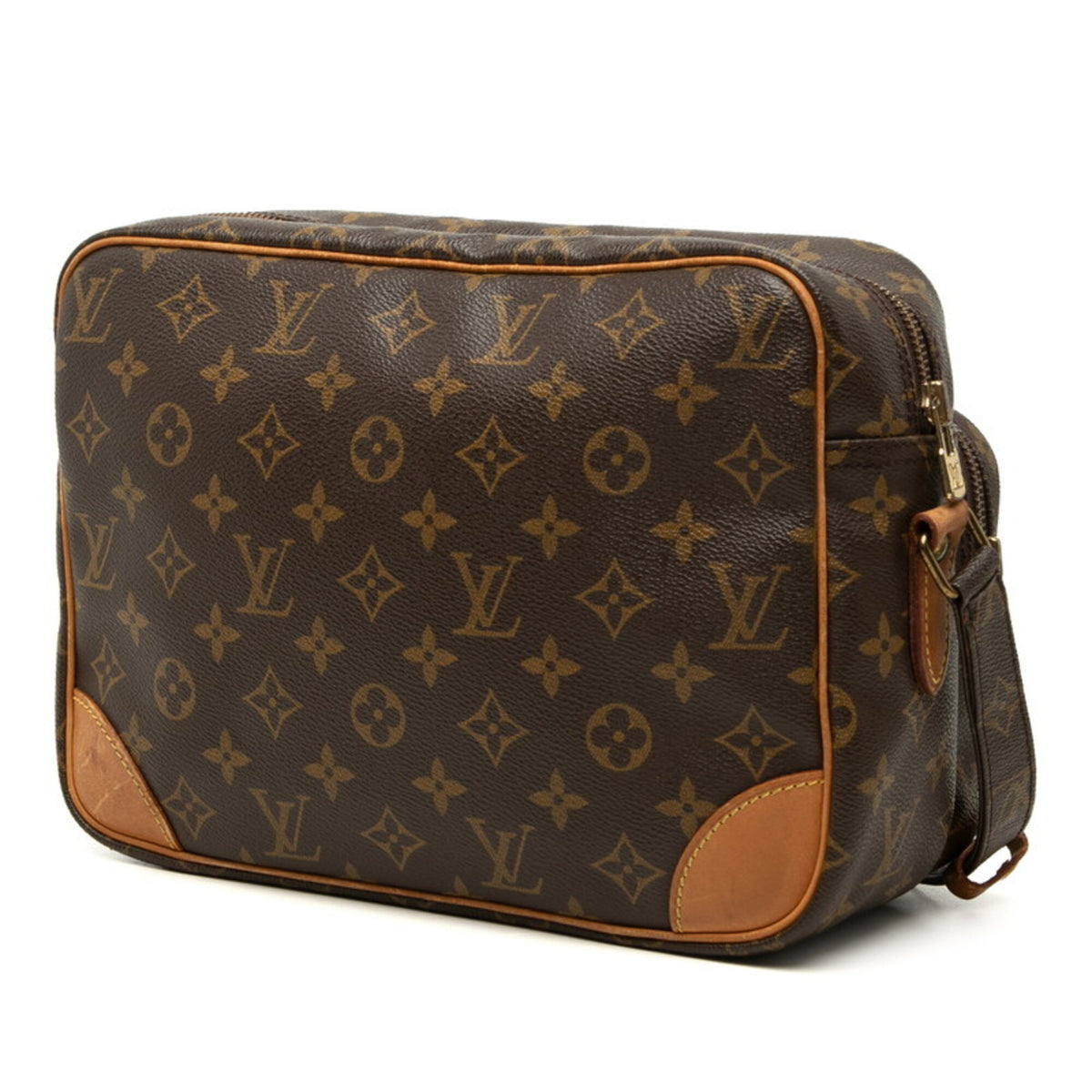 Louis Vuitton Brown Monogram Pvc Leather Shoulder Bag (Pre-Owned)