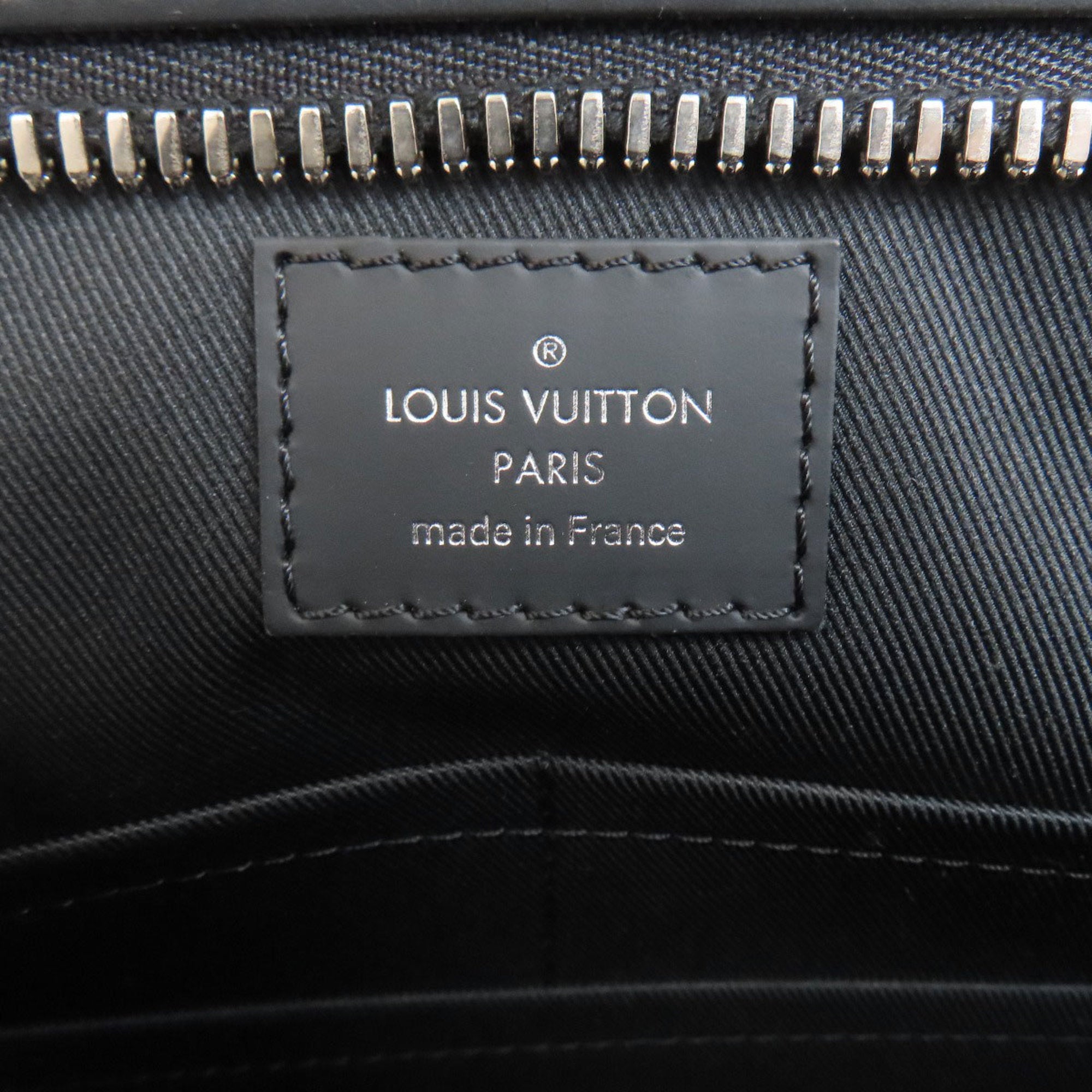 Louis Vuitton Black Damier Canvas Shoulder Bag (Pre-Owned)