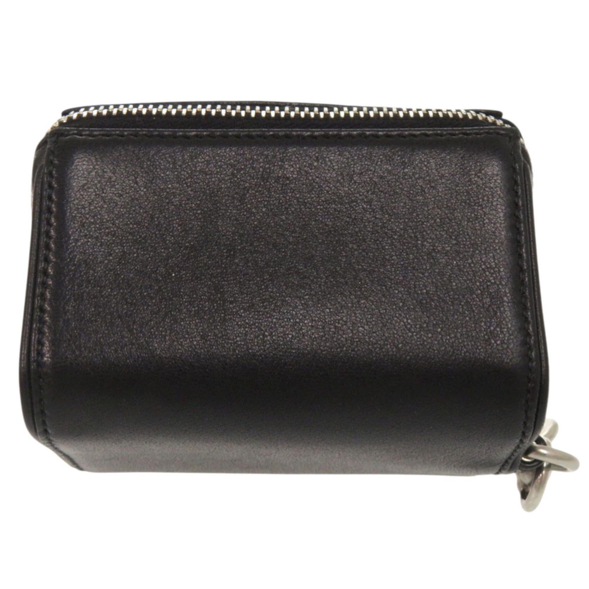 Yves Saint Laurent Black Leather Pouch Shoulder Bag (Pre-Owned)